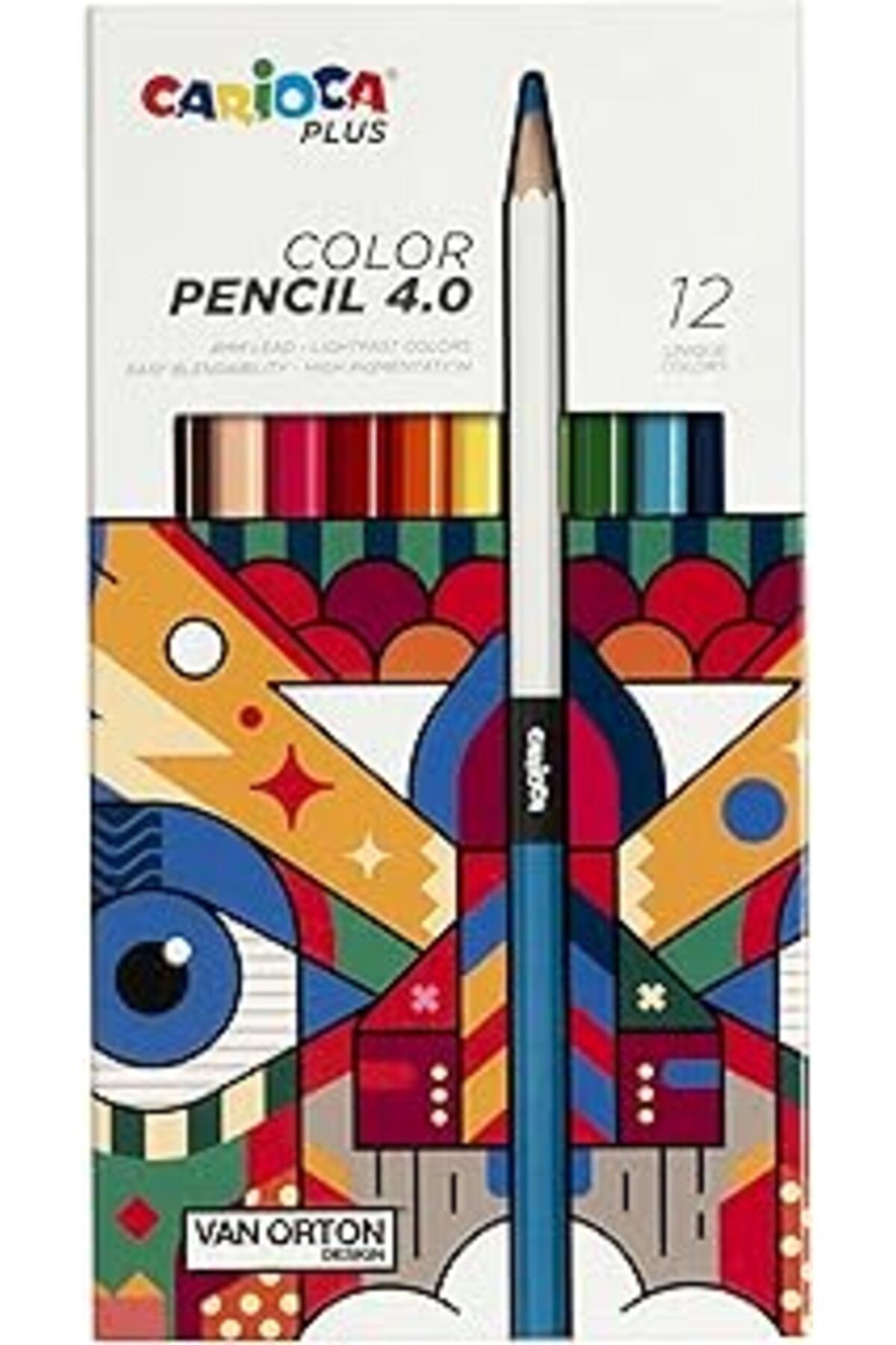 Carioca Plus 4.0 Kuru Boya Kalemi 12'Li