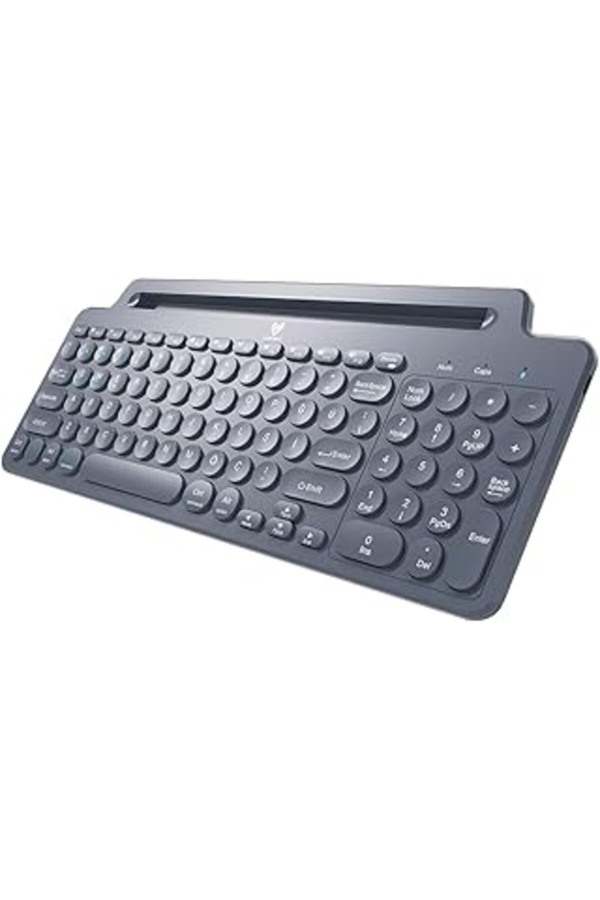 Blueforce Bt-k99 Bluetooth & Wireless Kablosuz Klavye Standlı Gri Telefon Pc Tablet Tv Laptop Mac U