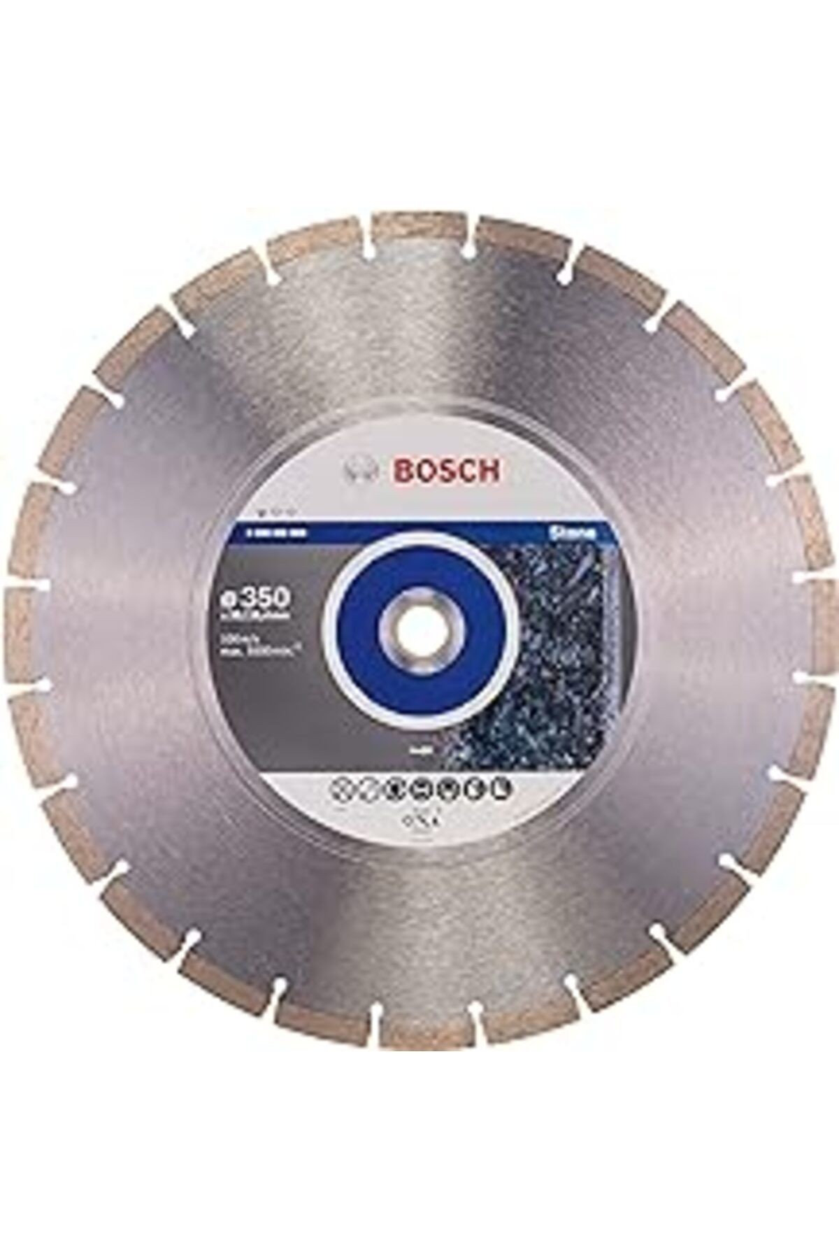 Bosch Professional Accessories Elmas Bıçak, 350 Mm, Gri