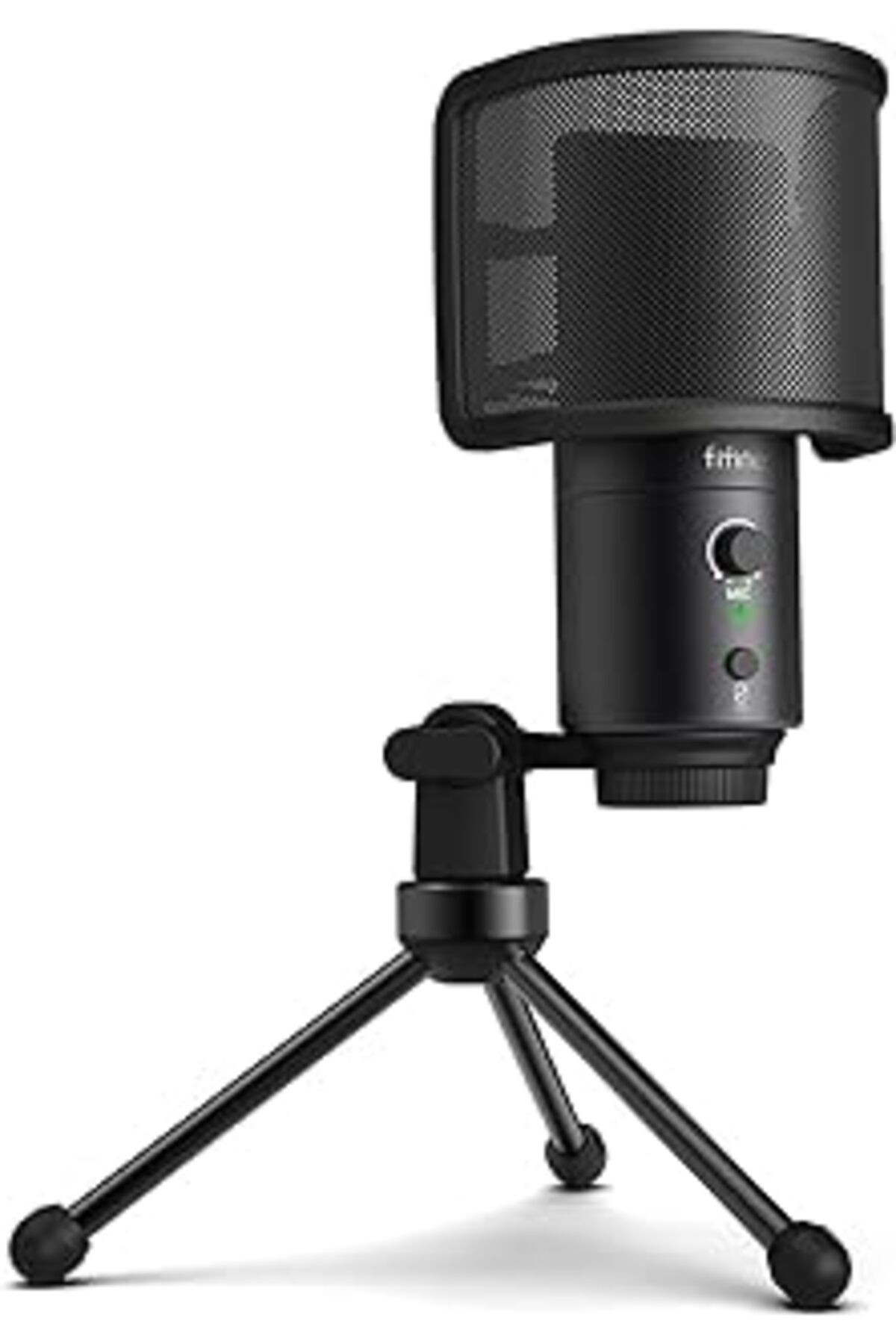 Fifine Mikrofon Pc Kondansatör, Tip A/C Usb Mikrofon Mac Ps4 Ps5 Için, Standlı Mikrofon, Pop Filtre