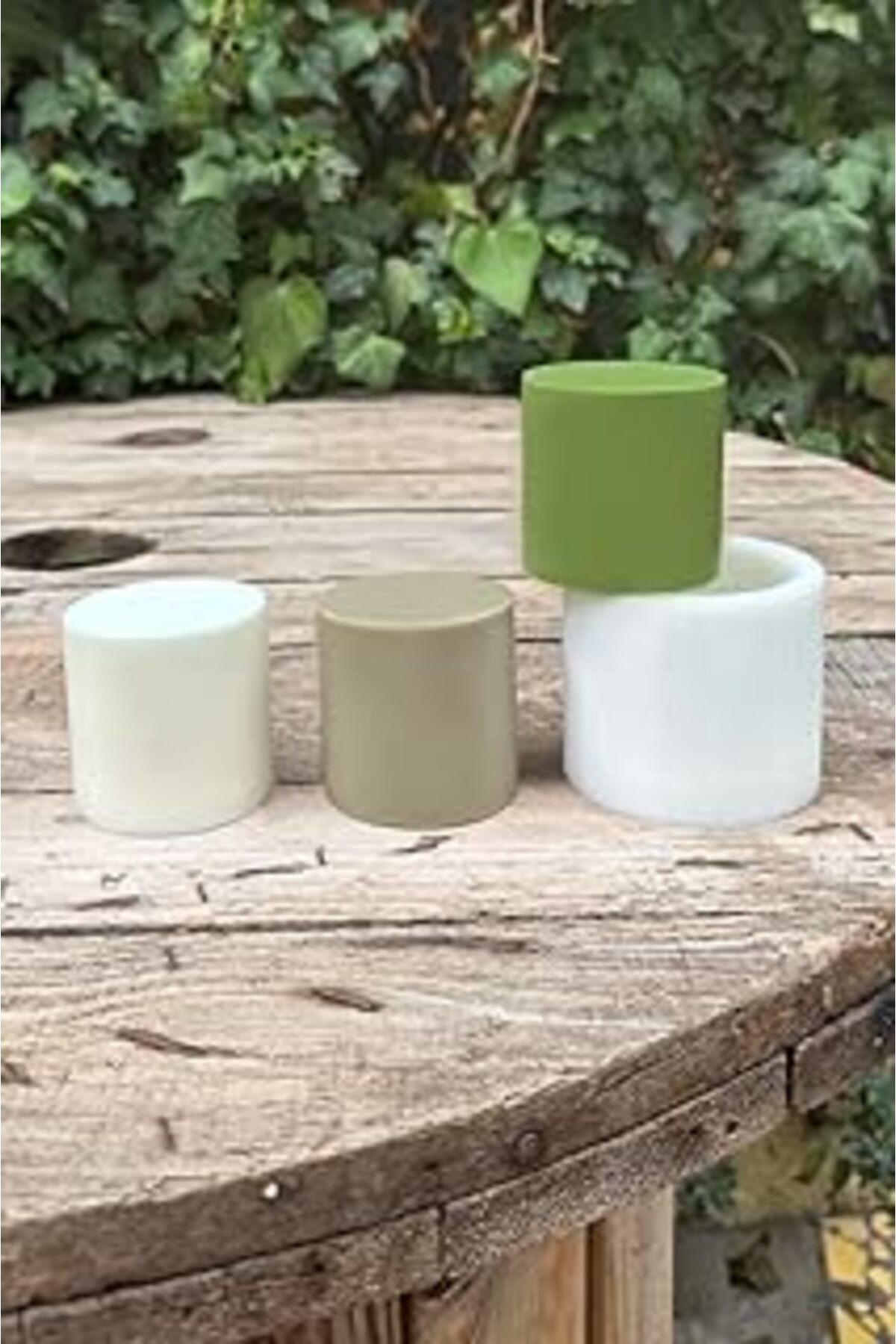 Rufus Concept Silindir 3D Mum Kalıbı 6X6X6 (Silikon) 1 Adet