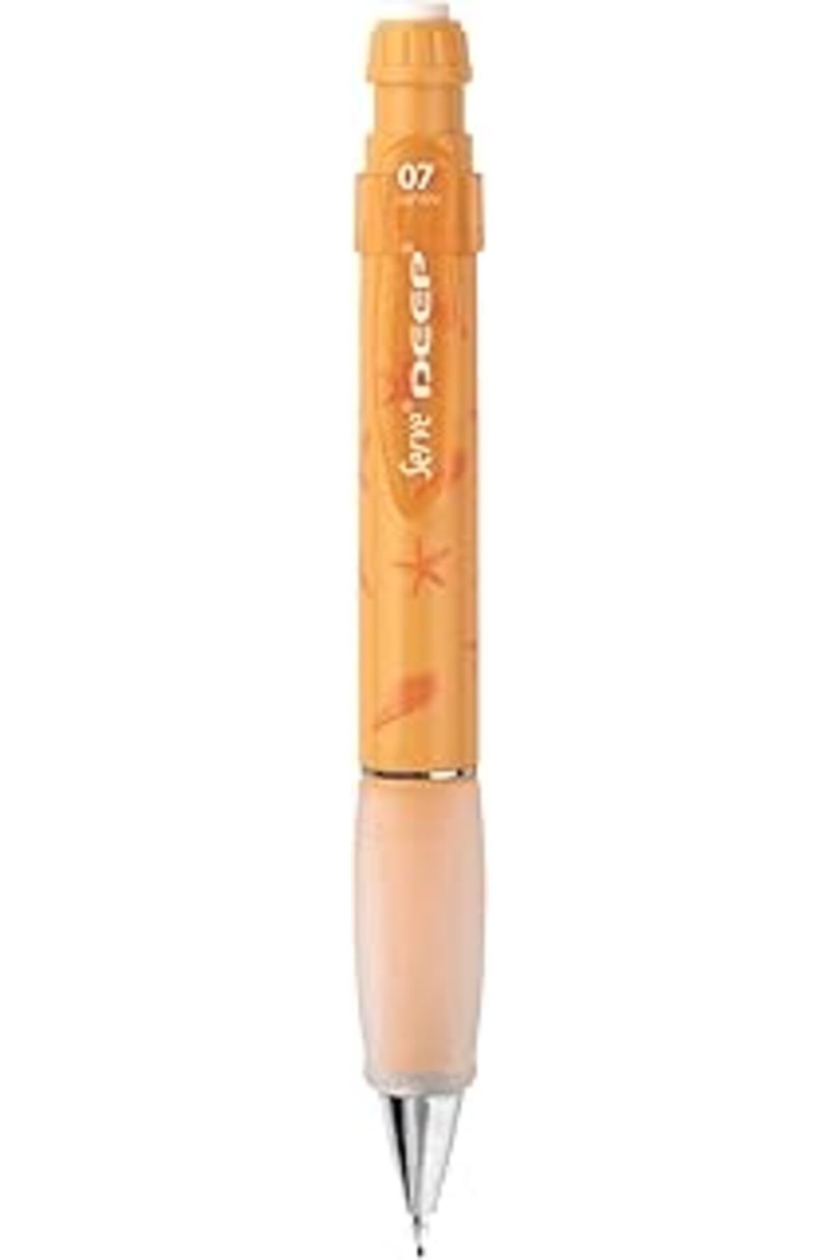 Serve Deep Mekanik Kurşun Kalem 0.7 Mm Hardal Sarısı Denızyıldız Deseni