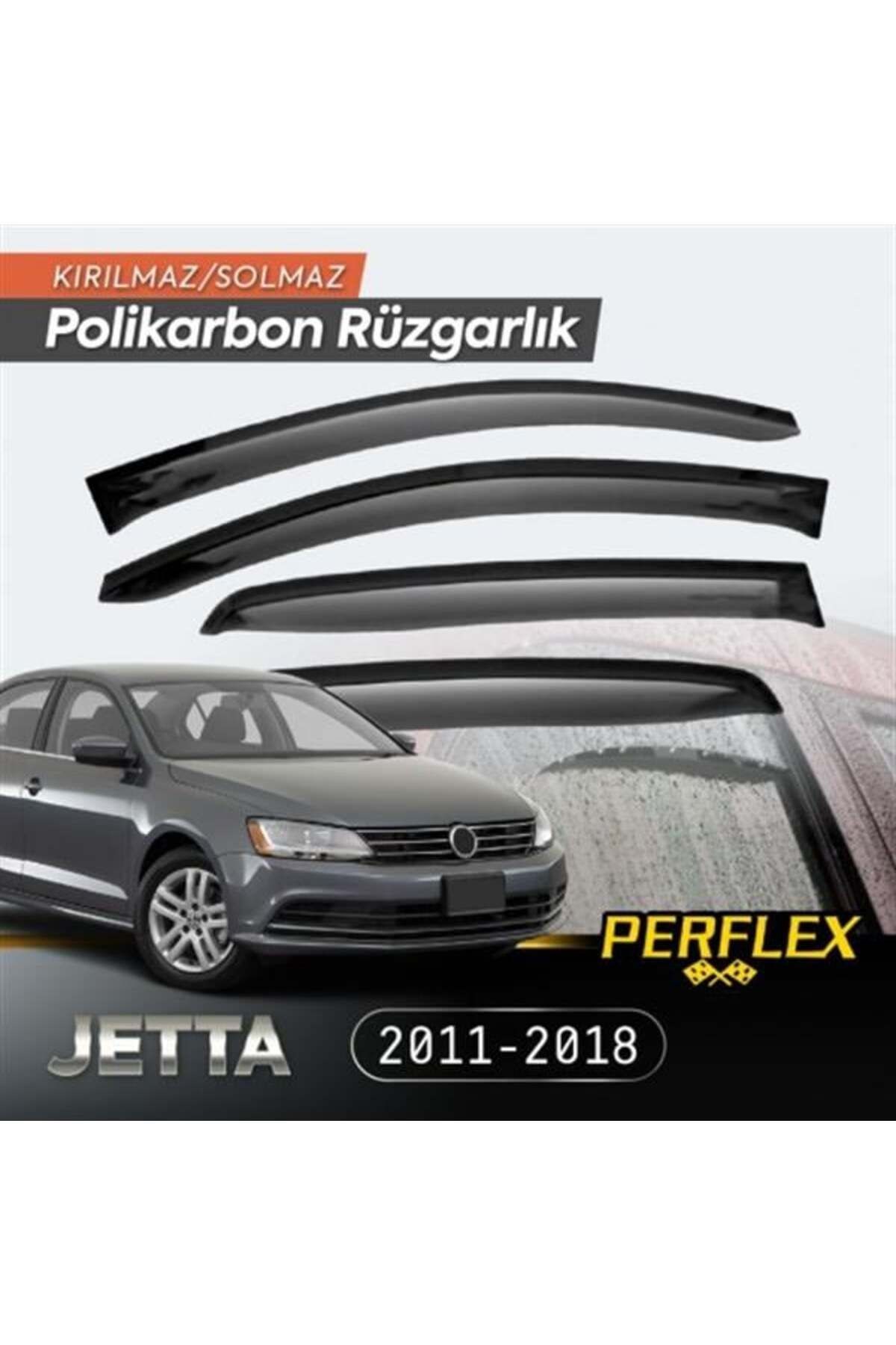 Vw Jetta 2011-2018 Cam Rüzgarlığı V2 Mugen