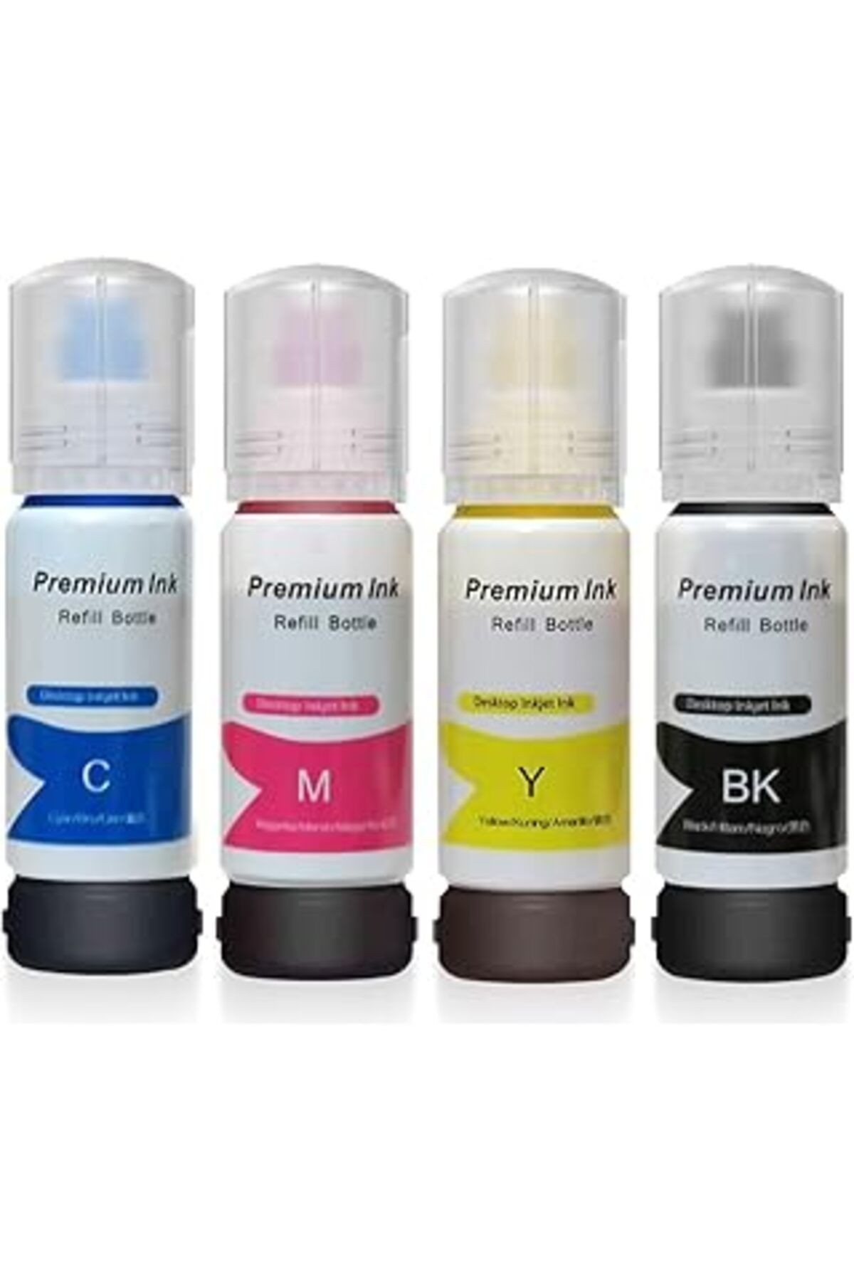Epson 103 Uyumlu 4 Renk Mürekkep Takımı, L3110/L3111/L3150/L3151/L4150/L6190/L6160/L4160 Için