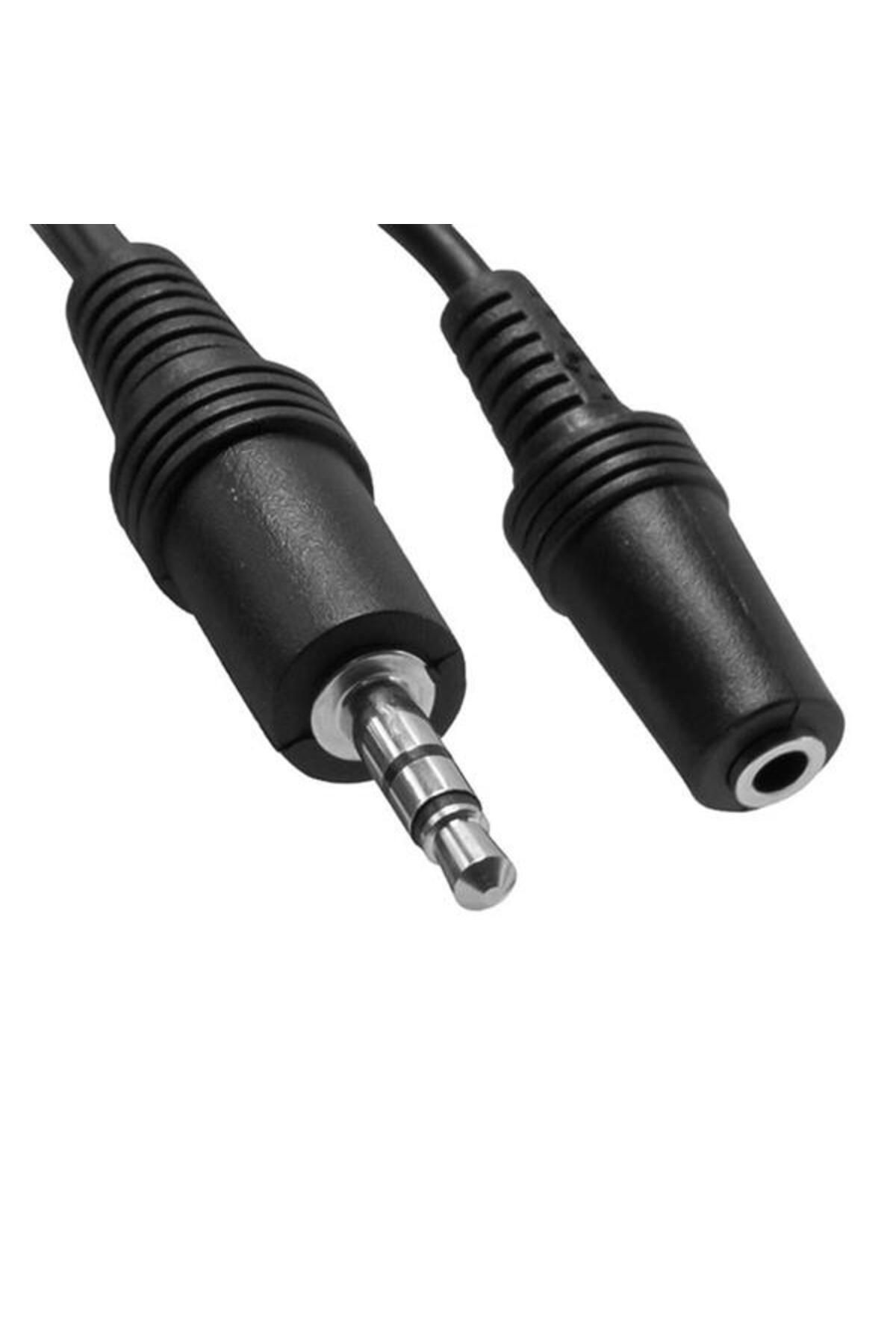 3.5 Mm Stereo Erkek/Dişi 5 Metre Uzatma Kablo