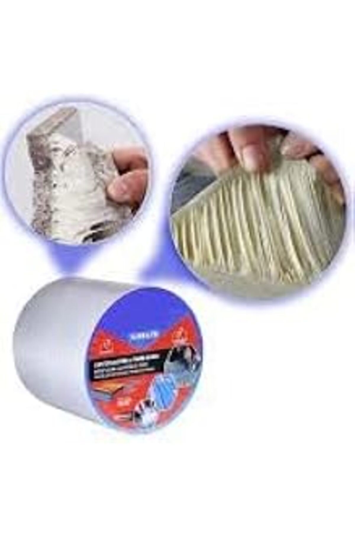 Feyzayapi Bondit Çatı Izolasyon Ses Su Yalıtım Tamir Bandı Çamur Bant 10 Cm X 2 Metre