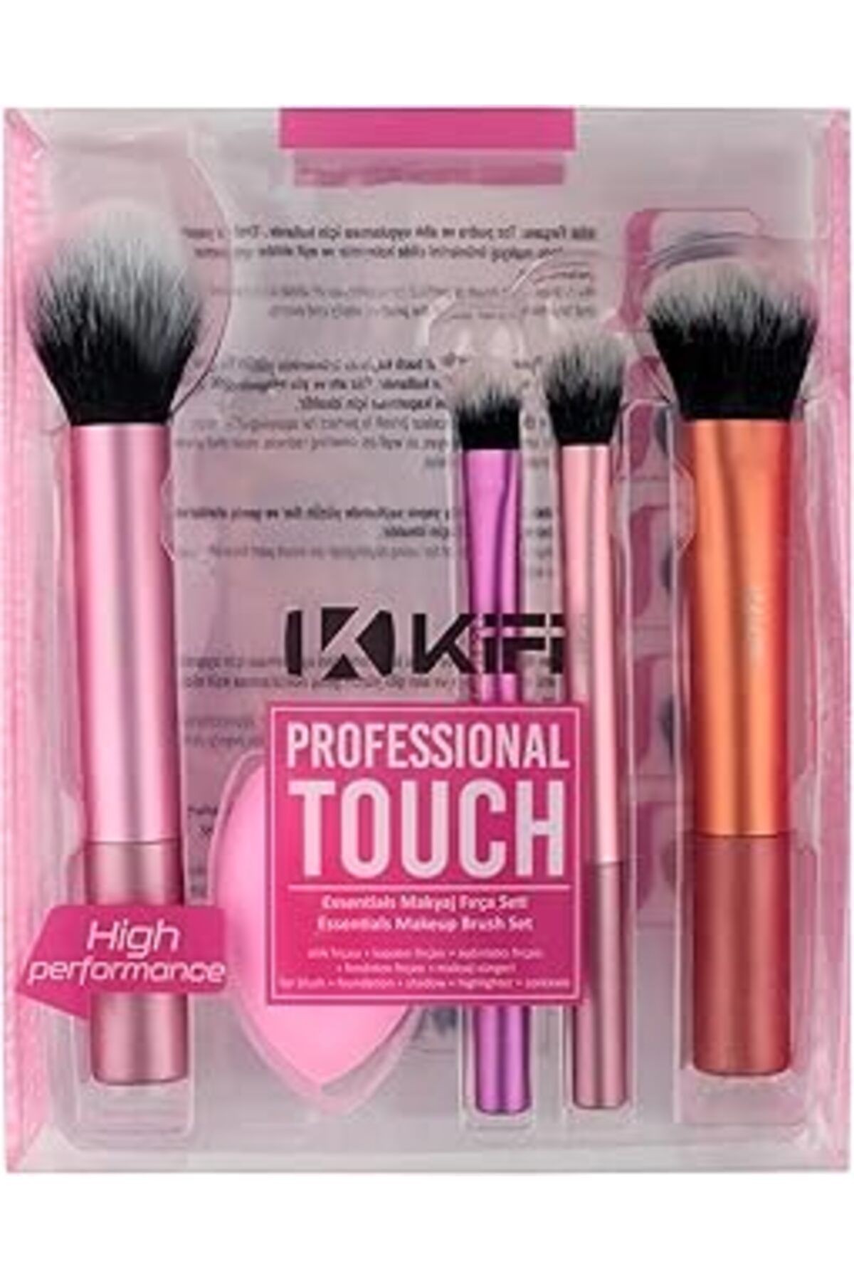 Kifi Professionel Touch Essantials Makyaj Fırça Seti