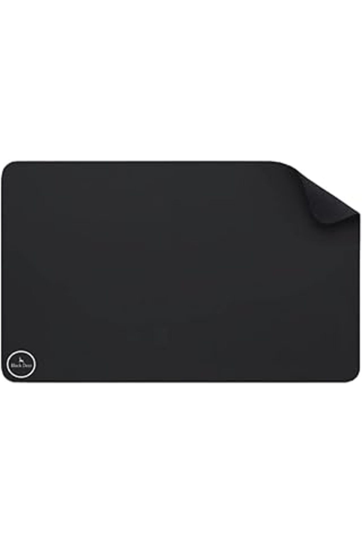 Black Deer Siyah Professional Oyuncu Gaming Mouse Pad,Ofis Mouse Pad, Kaydırmaz Taban Mouse Pad, Su