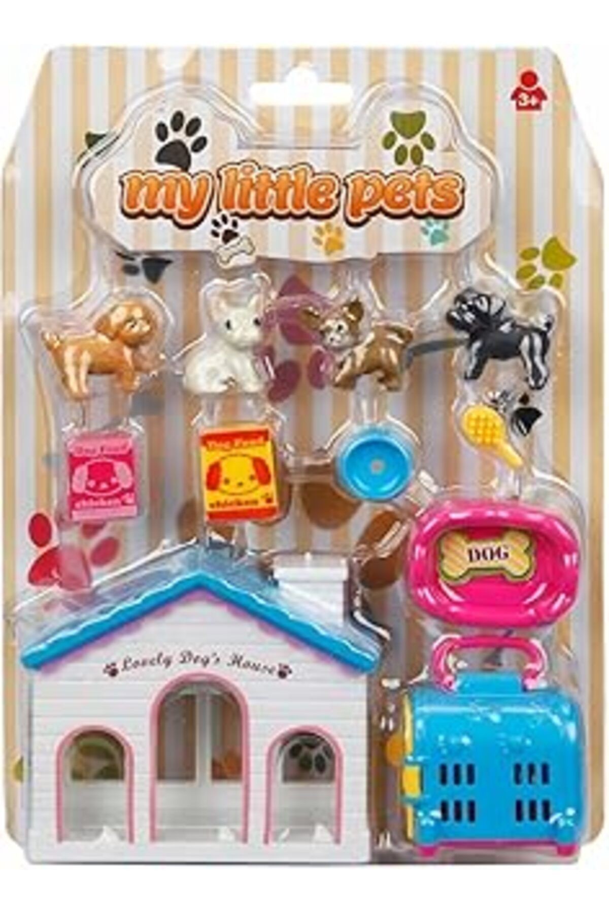 Sunman My Little Pets Oyuncak Hayvan Figürlü Oyun Seti