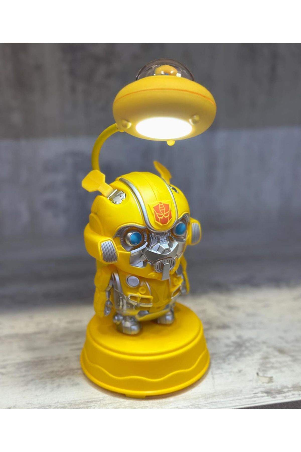 Transformers Masa Üstü Lamba Usb Şarjlı Bumblebee Model