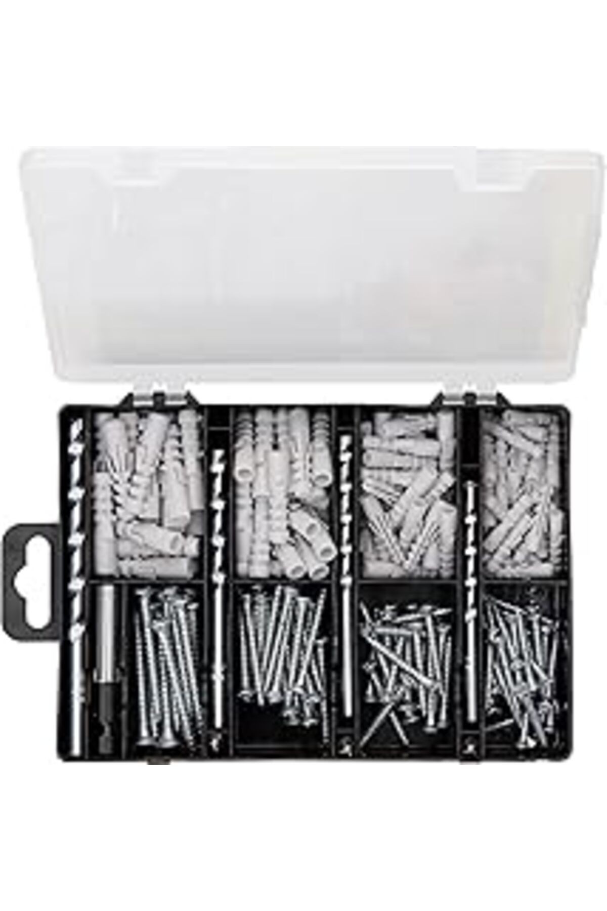 Bosch Diy 173 Parça Aksesuar & Sabitleme Seti, Matkap Ucu, Vidalama Ucu, Vida, Dübel, Üniversal Tut