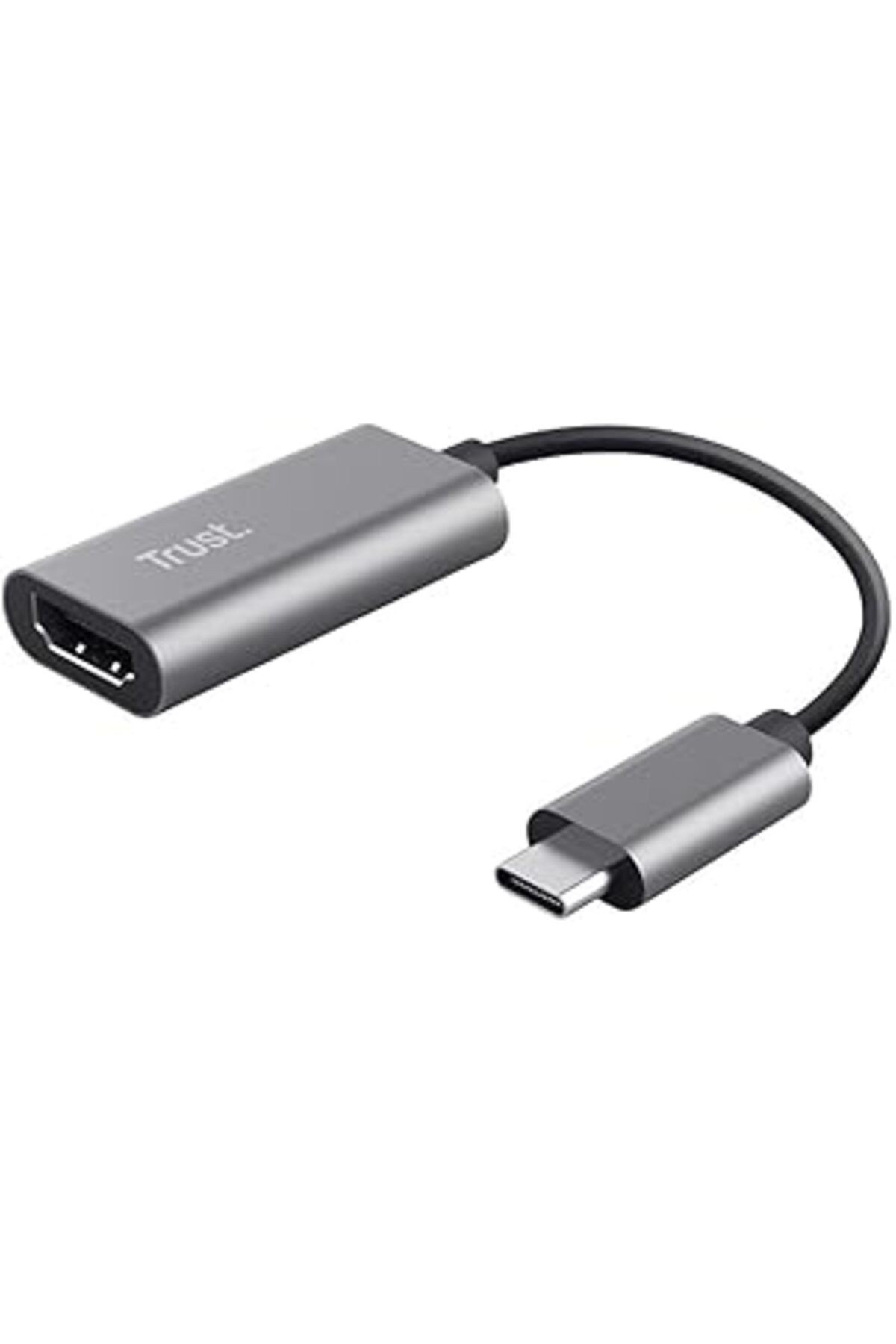Trust Dalyx Usb-c - Hdmi Adaptörü, Ultra Hd 4k Video Ve Çok Kanallı Ses, Harici Hdmi Ekran Veya Tv