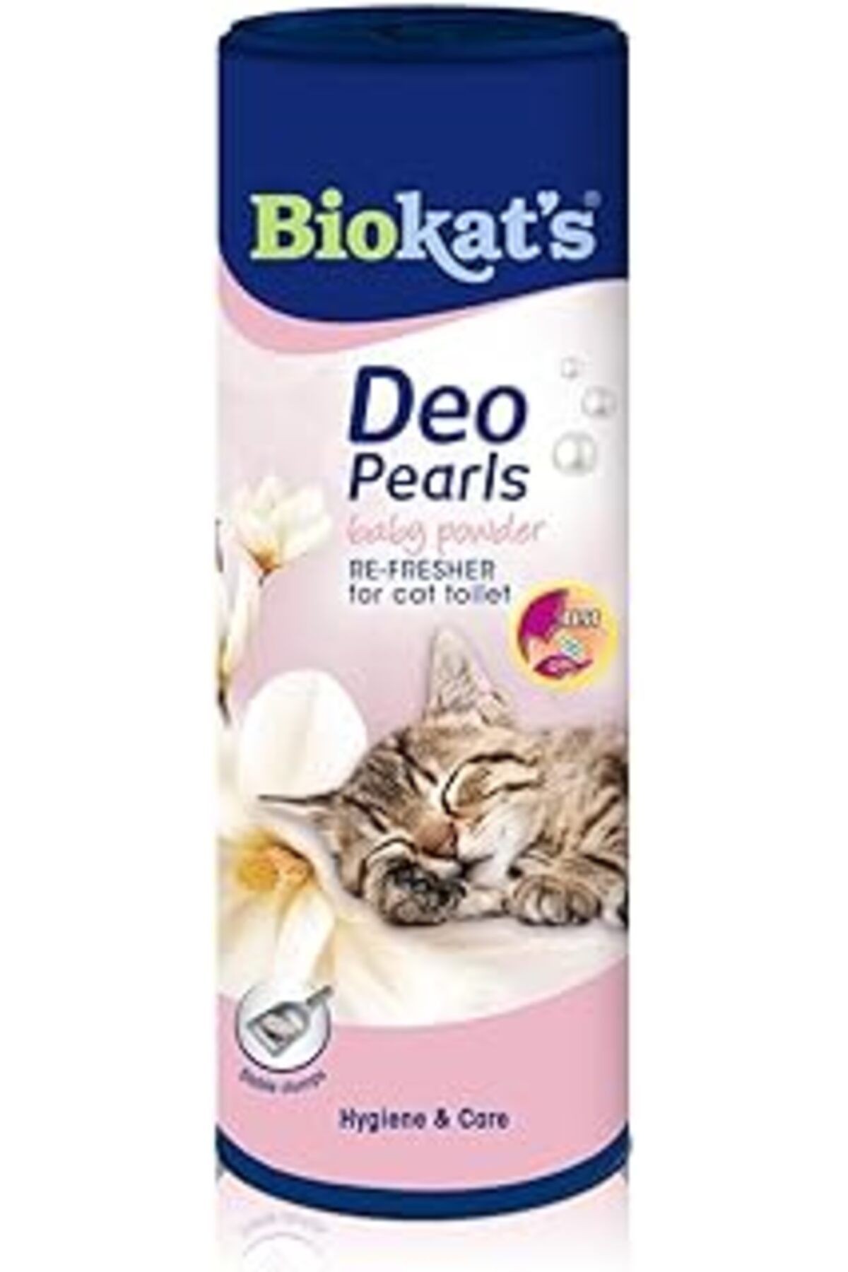 Biokat's Deo Pearls Baby Powder – Kedi Tuvaletinde Taze Ve Sağlam Topaklar Için Kokulu Serpme Seti