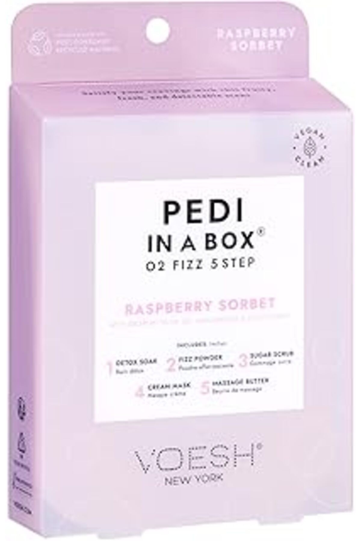 Voesh Pedi In A Box O2 Fizz 5 Adımlı Pedikür Setiahududu Sorbe