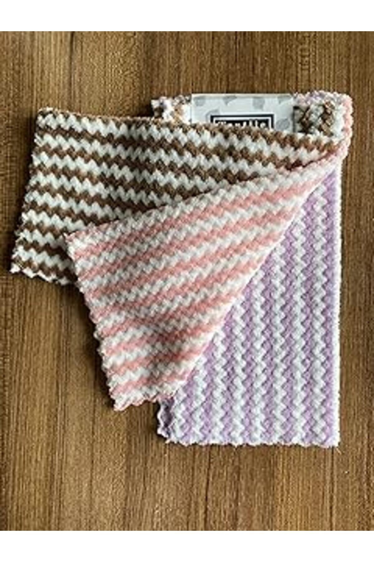 3 Adet 30X30 Mikrofiber, Leke Tutmaz, Koku Yapmaz Yumuşak Dokulu Temizlik Bezi Mutfak Bezi