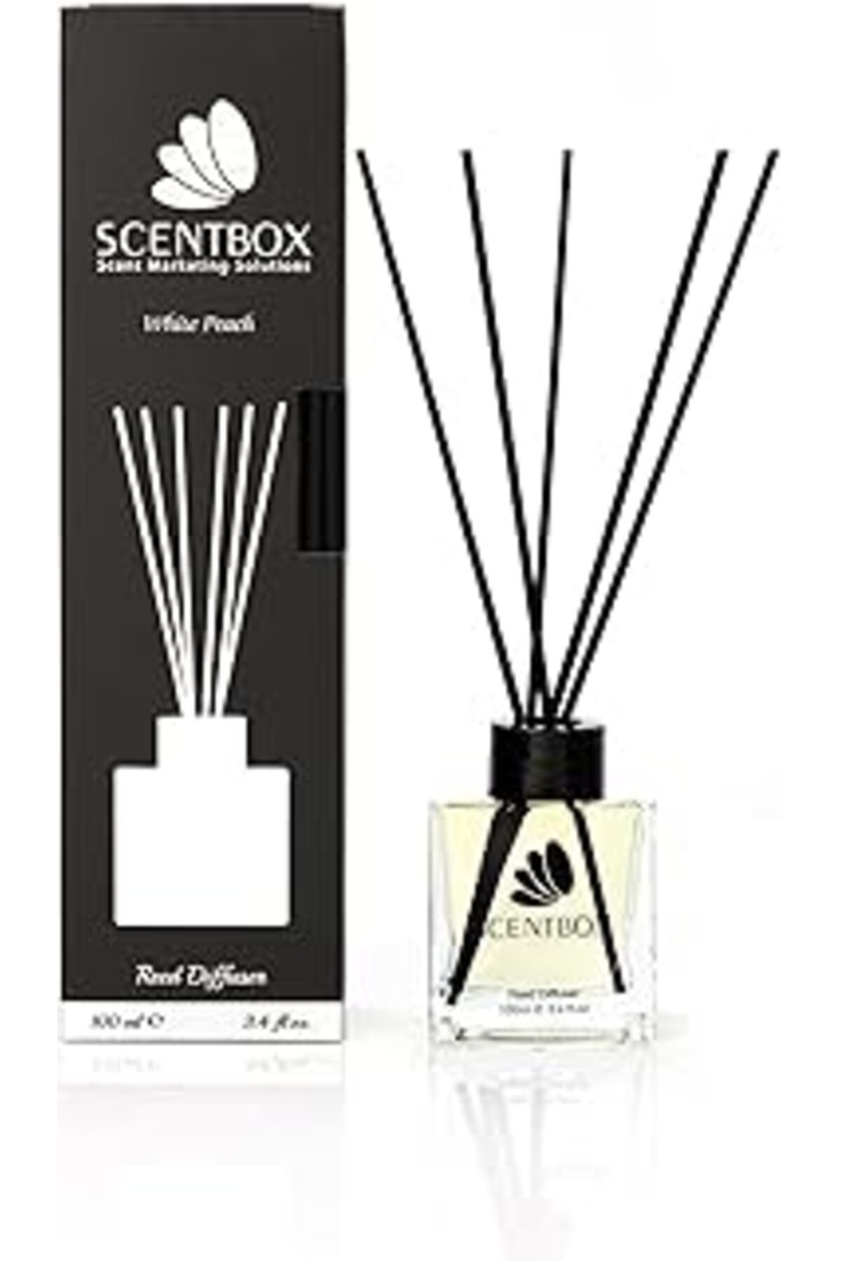 Scentbox White Peach Reed Diffuser 100 Ml Bambu Çubuklu Oda Kokusu…