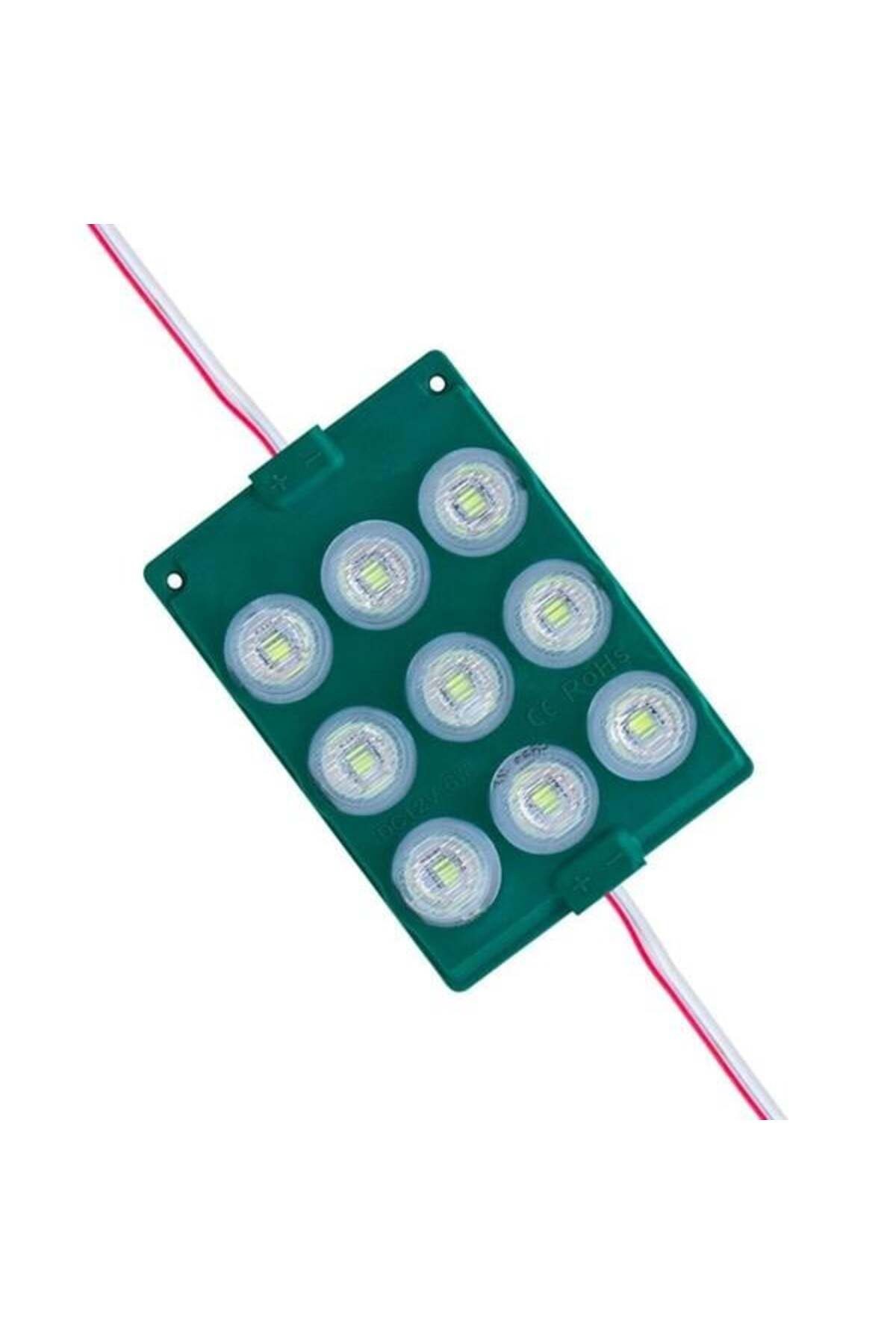 12 Volt 0.6 Watt Yeşil Flaşlı Yanıp Sönen Modül Led