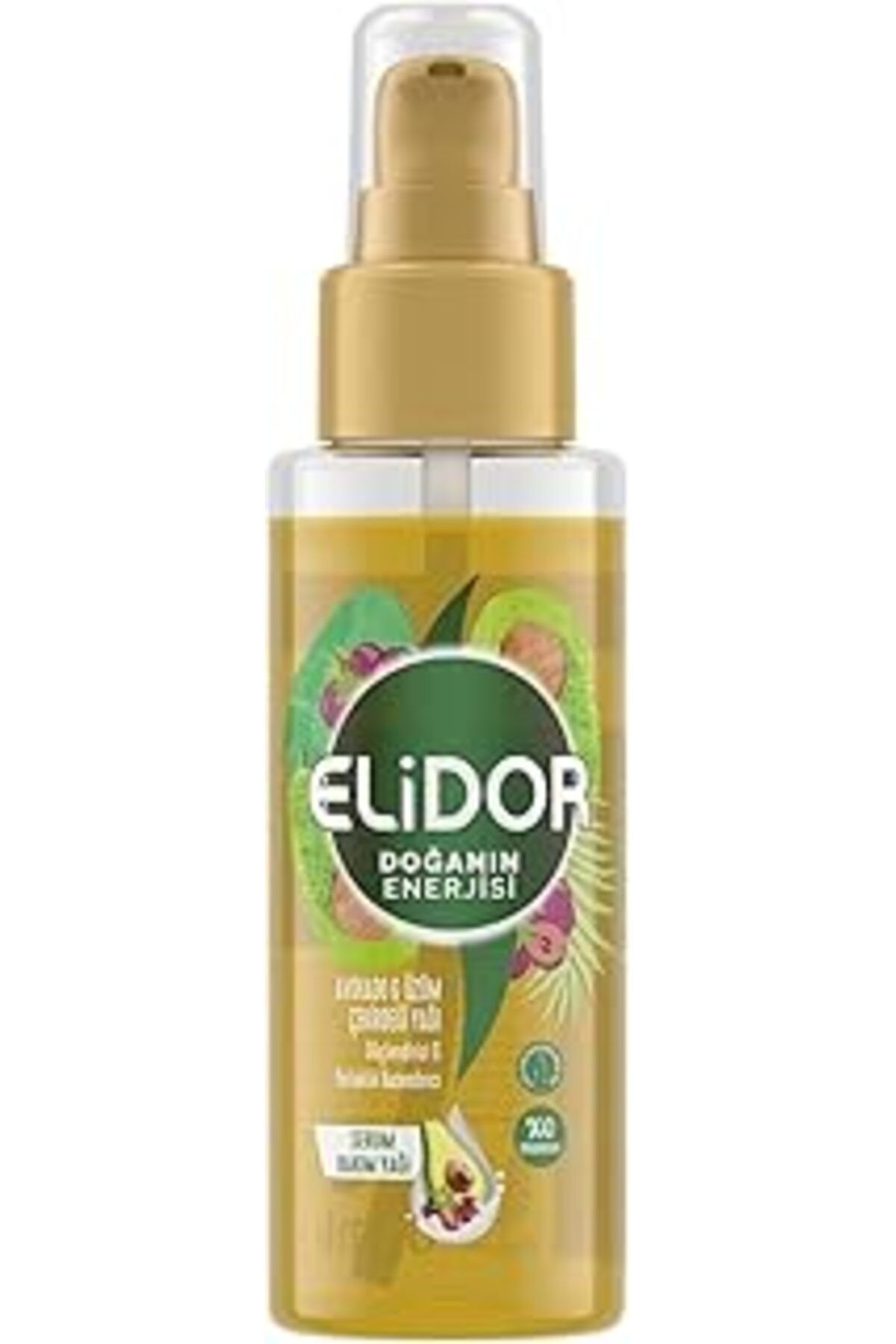 Elidor Kalın Ve Gür Avokado Ve Üzüm Çekirdeği Saç Yağı (80 Ml)