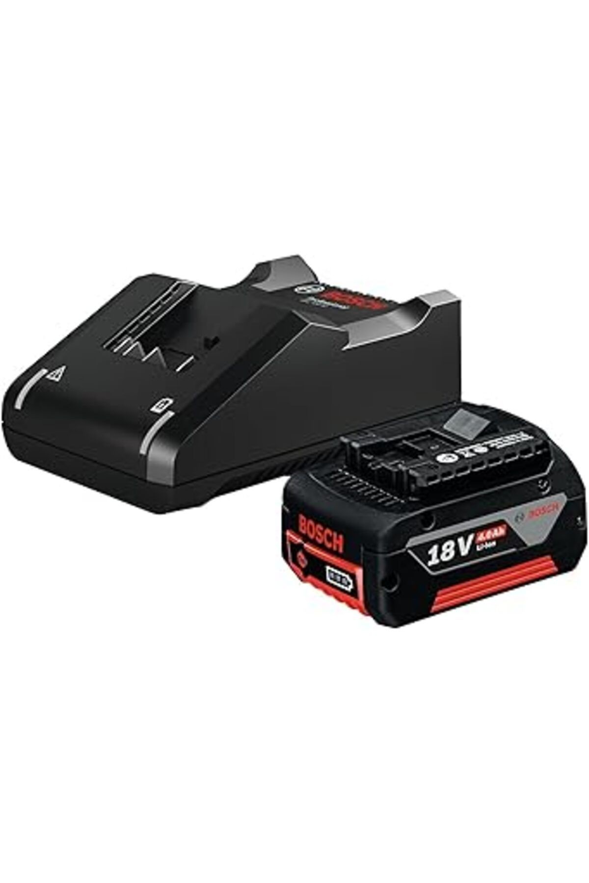 Bosch Professional Accessories 18 Volt Akü Şarj Cihazı Seti (1 X 4,0 Ah Li-ıon Akü Gal 18v-40 Şar