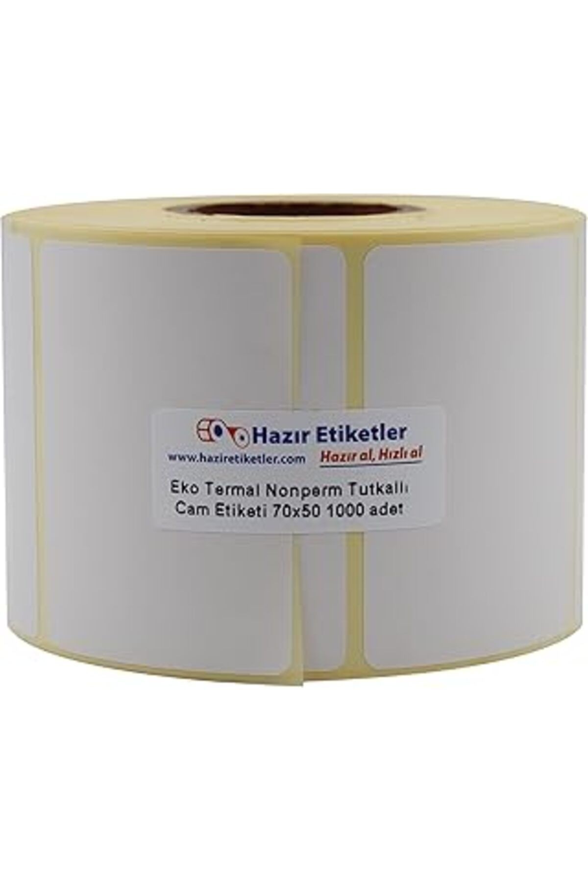Hazır Etiketler , Hazır Al Hızlı Al Eko Termal Nonperm Etiket 70Mm X 50Mm Ruloda 1000 Adet 40Mm Kuk