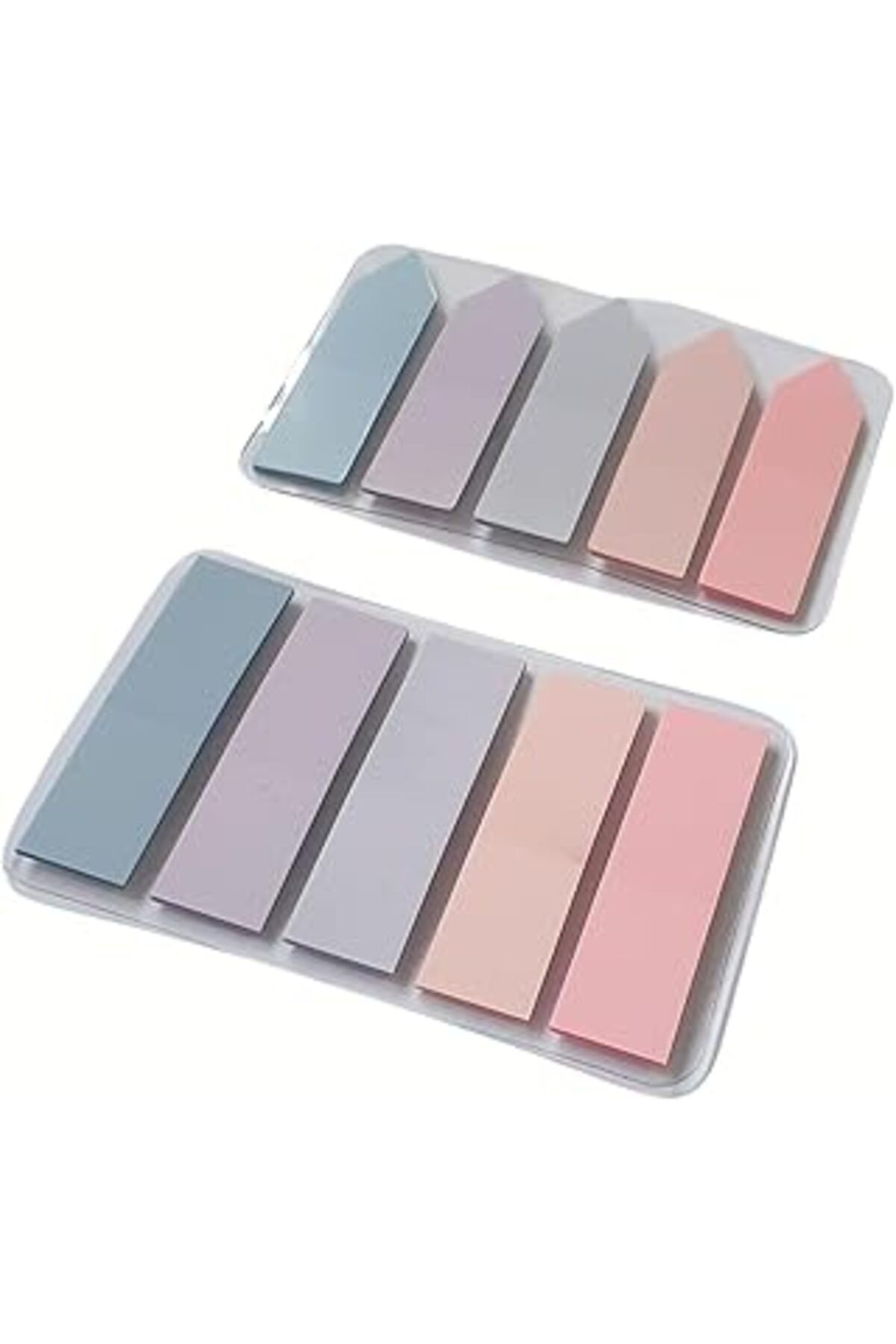Ezoshop Sticky Notes Şeffaf Renkli Yapışkan Not Kağıtları Film İndeks (Renk 4)