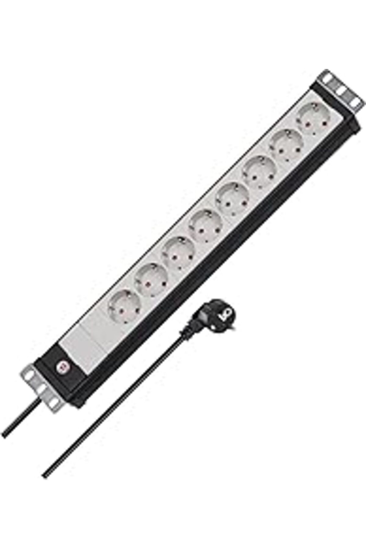 Brennenstuhl Premium-line Çoklu Priz, 8'li, 19 Inç Formatında, Sunucu Dolapları Için Ideal (3 M Kab