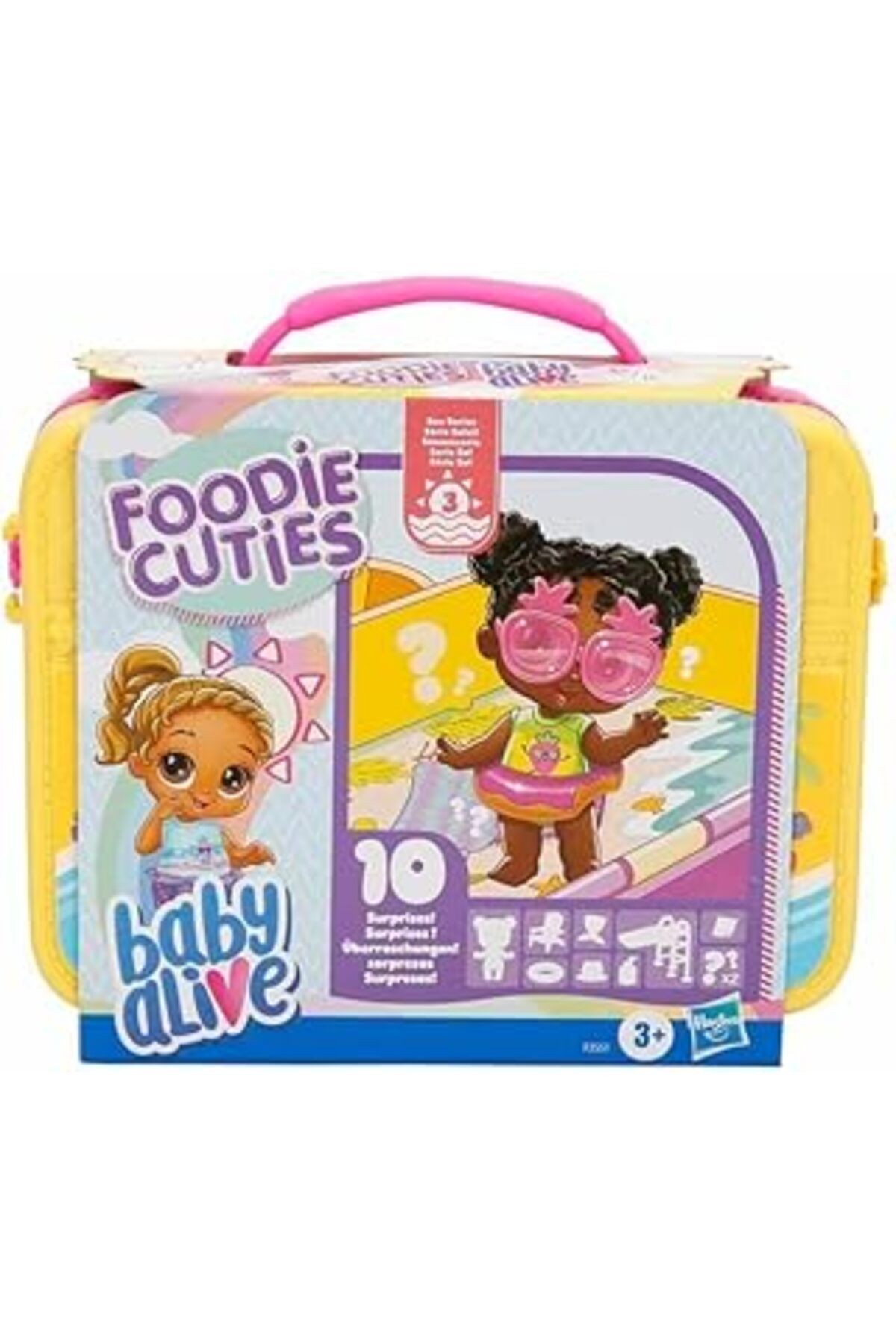 Baby Alive Foodie Cuties, Sürpriz Çanta, Seri 3, Güneş Serisi