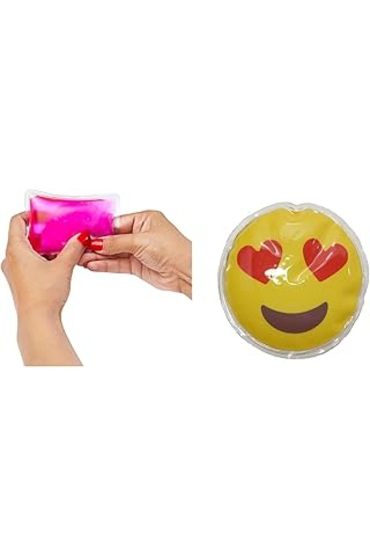 Bosphorus Homi Kalpli Emoji Şekilli Cep Sobasi,el Isitici,sicak Su Torbasi Pvc 9cm