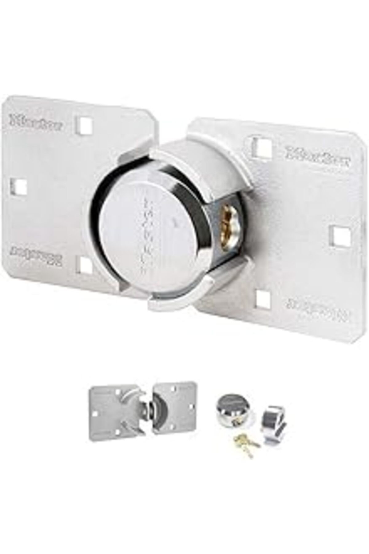 Master Lock – 736eurd – Vorteilpack: Menteşe Yuvarlak Asma Kilit Ohne Askı