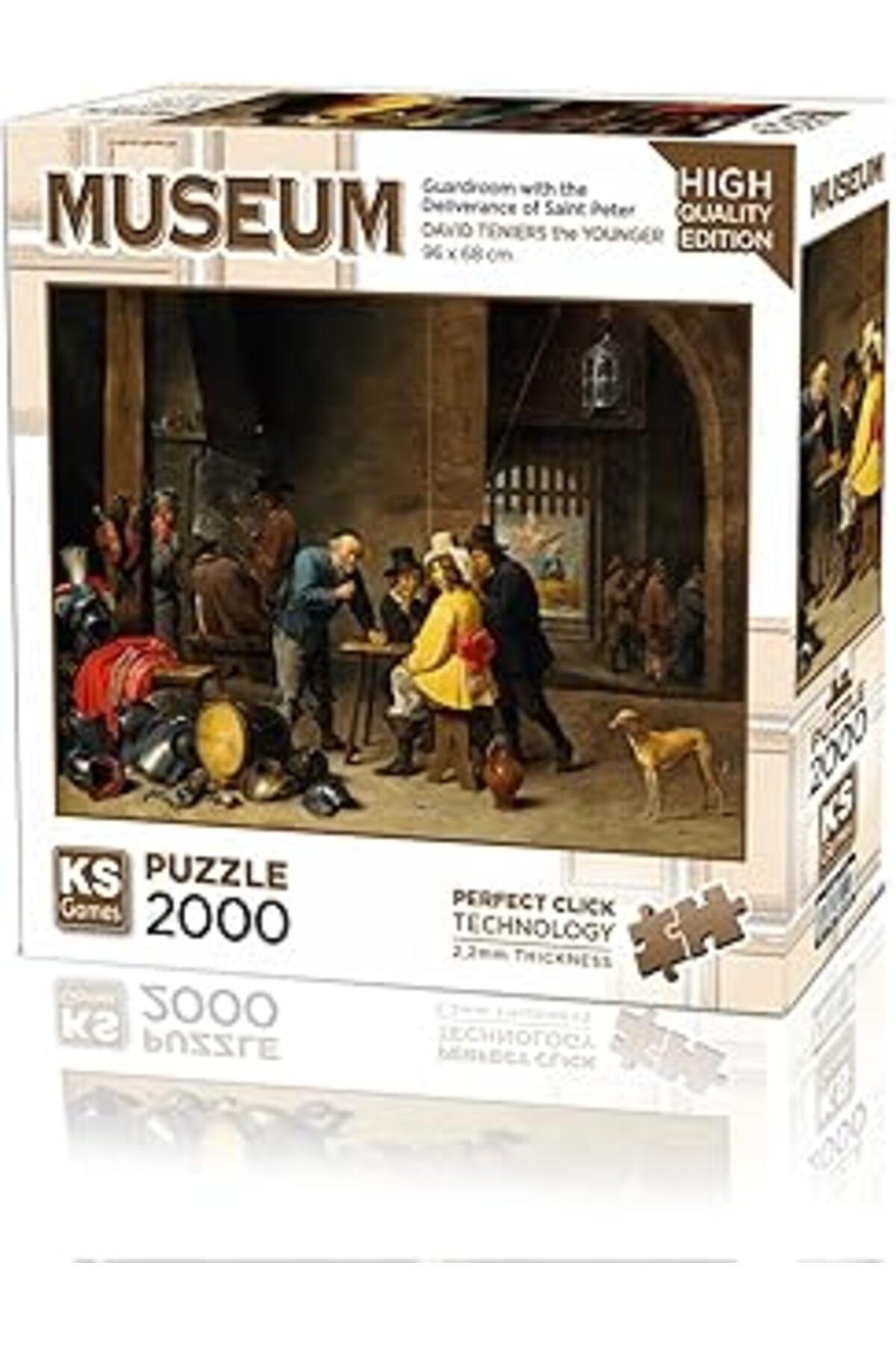 22518 Guardroom With The Deliverance Of Saint Peter 2000 Parça Puzzle