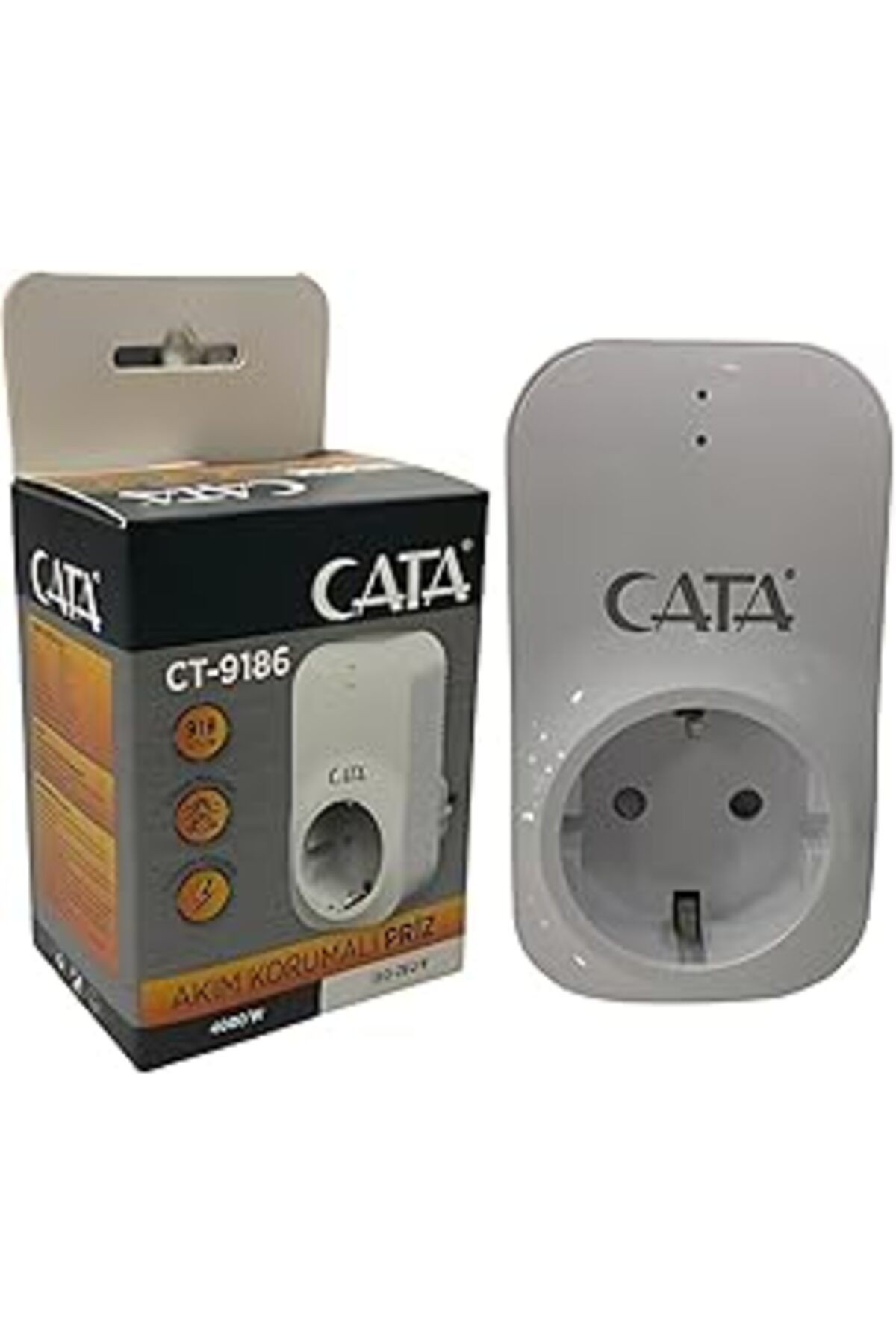 Cata Ct-9186 Akim Korumali Priz(918 JOULE-4000W)