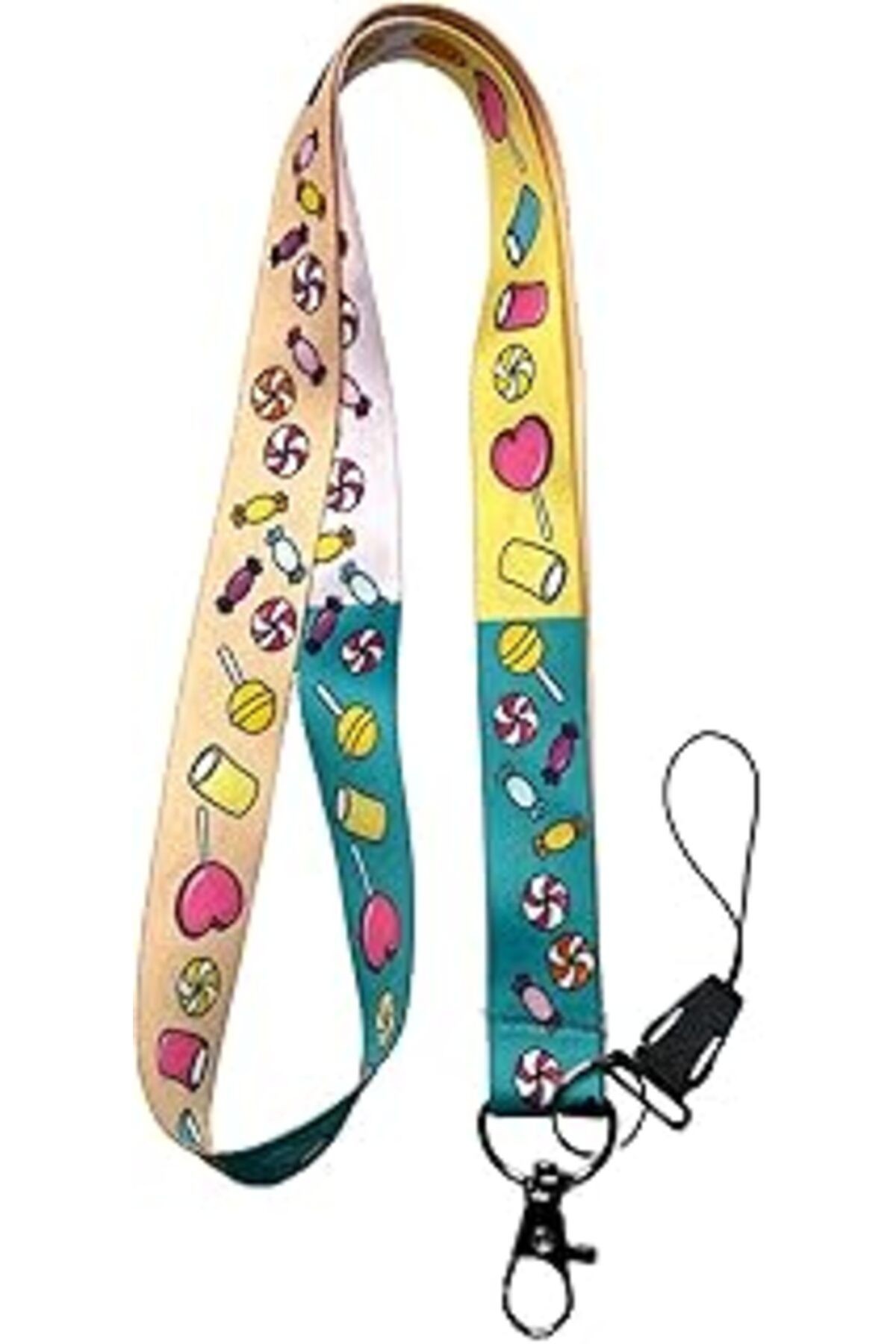 Stormistoretr Şekerli Lolipop Boyun Ipi Ve Telefon Askısı Lanyard