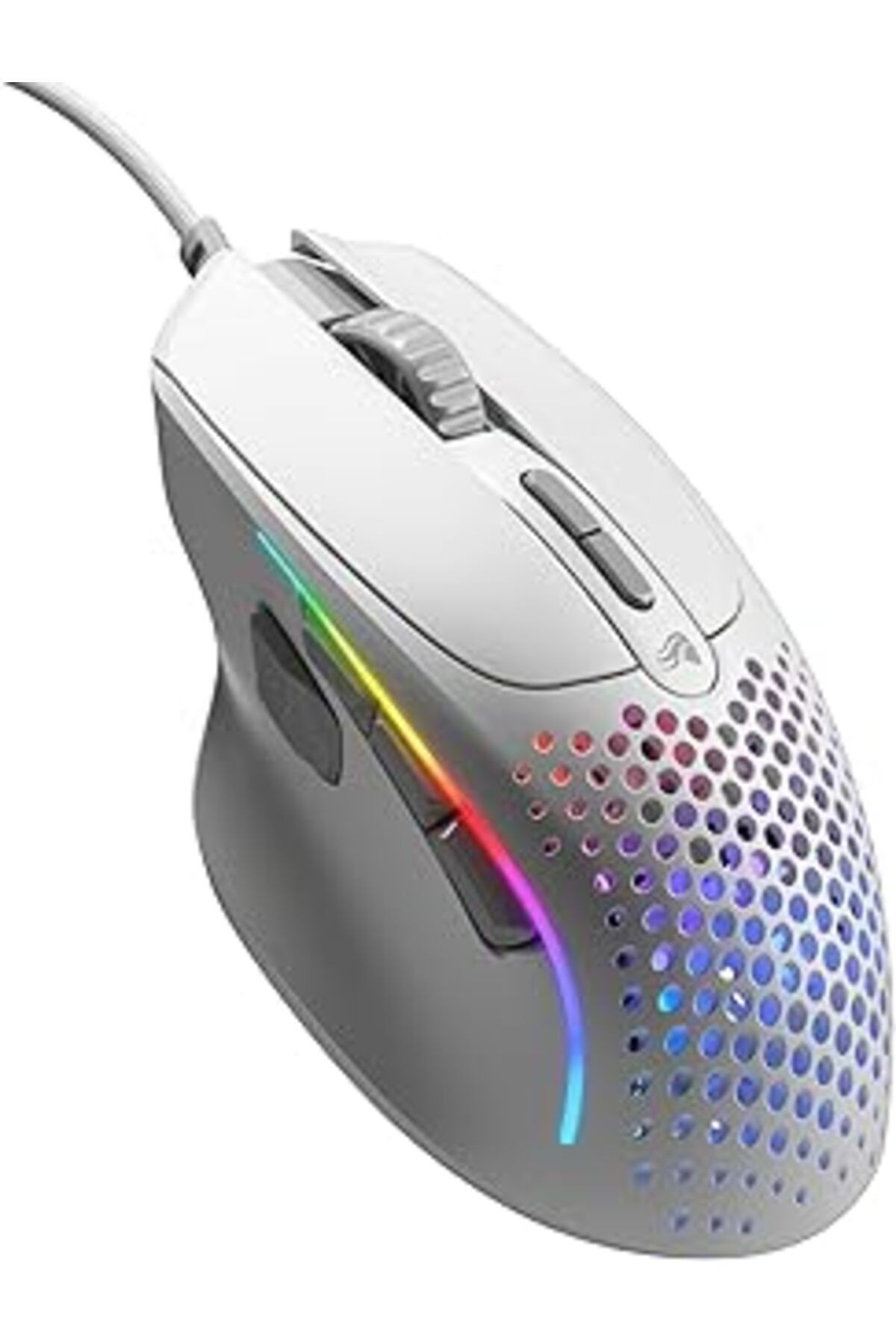 Glorious Model I 2 Kablolu Beyaz Oyuncu Faresi: 9 Programlanabilir Düğme (2 DEĞİŞTİRİLEBİLİR), 66 G