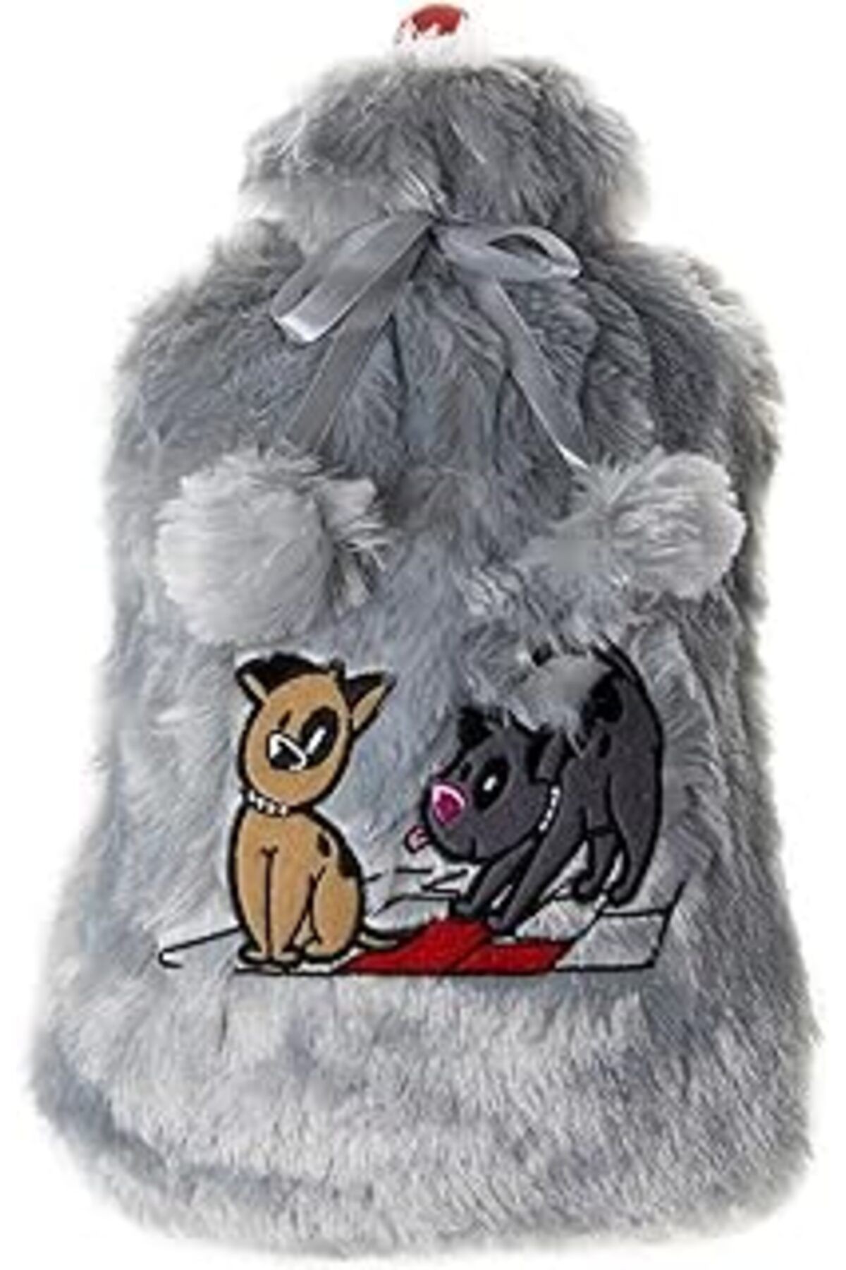Biggdesign Dogs Gri Peluş Sıcak Su Torbası