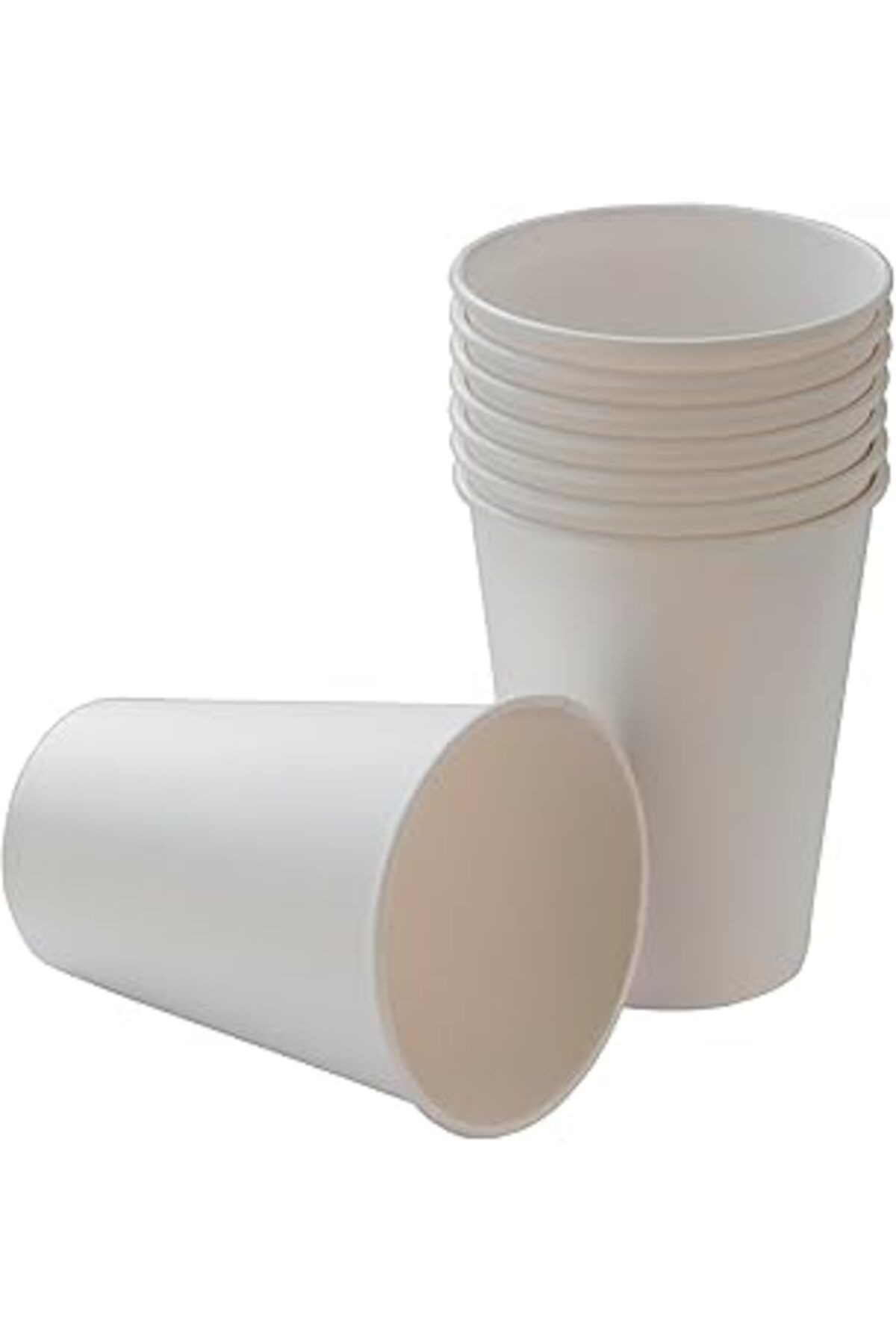 Cuptoyou 12 Oz Beyaz Tek Kullanımlık Karton Bardak 300 Ml, Kahve, Çay, Ofis, Ev Ve Parti Kullanımı
