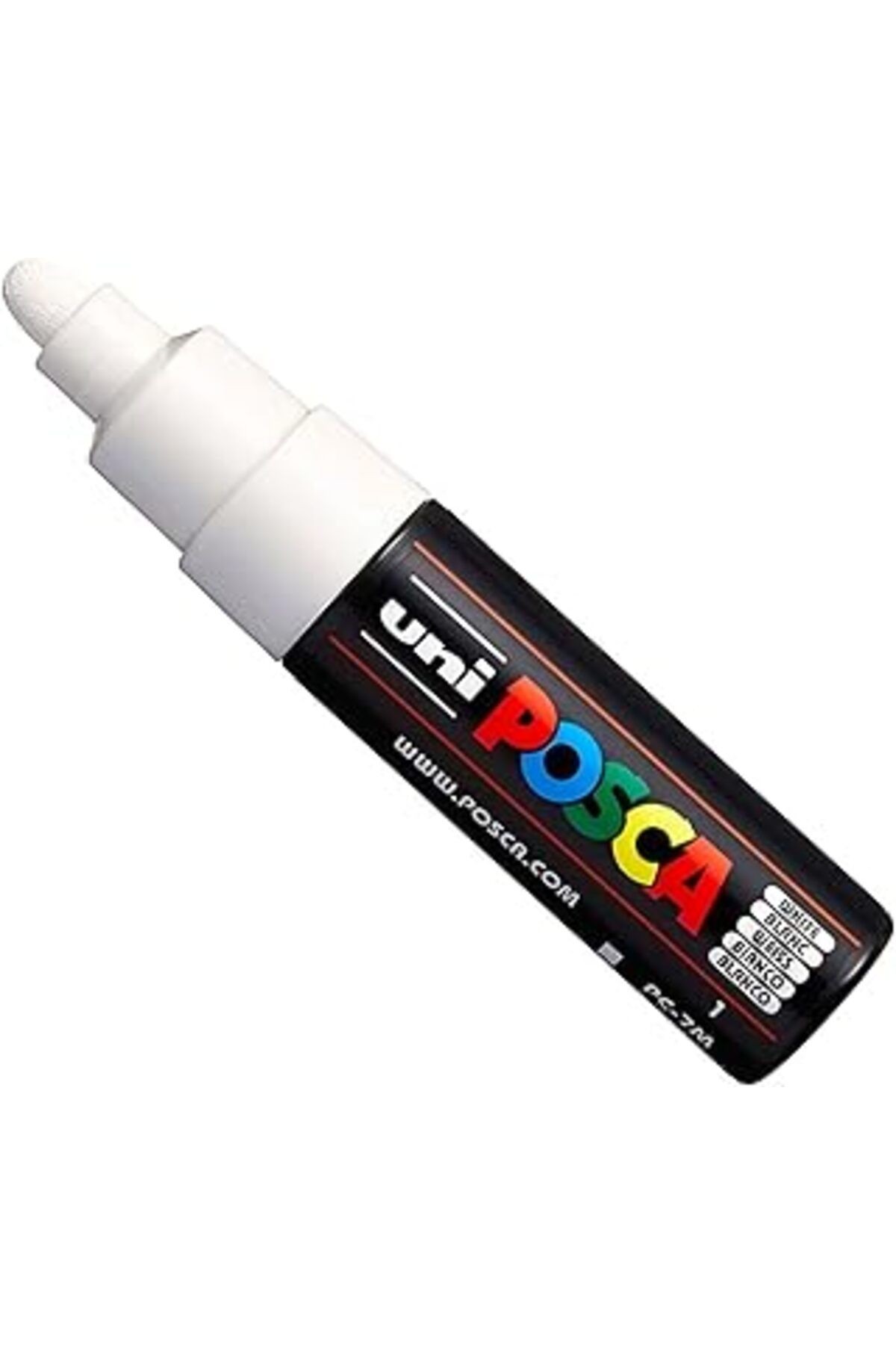 Posca Uni Pc-7M Marker Sanat Kalemi Büyük Top Ucu, 5-5,5 Mm - Beyaz