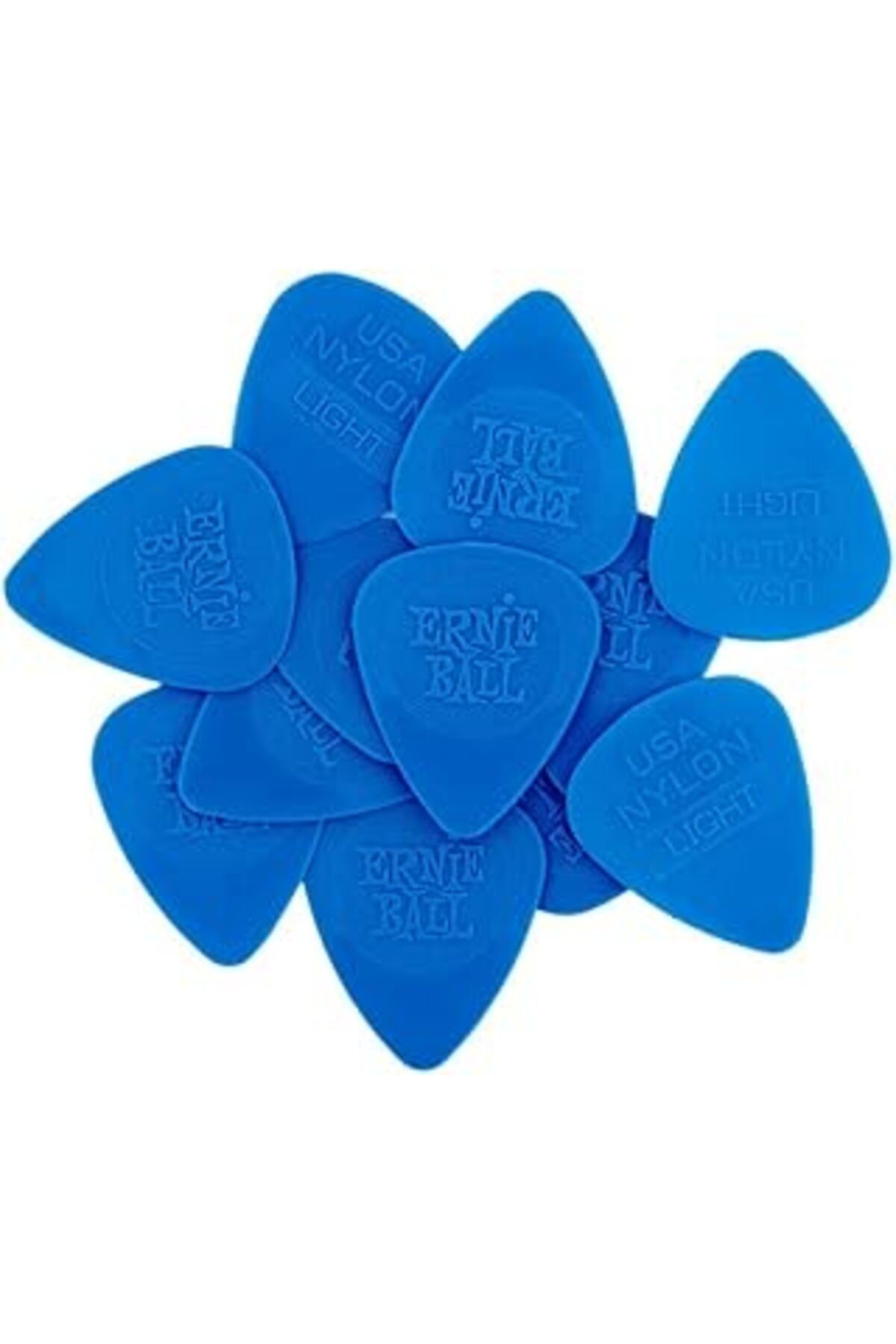 Ernie Ball Ince Enjeksiyon Kalıplı Naylon Seçtikleri 0.53Mm 12'Li Çanta