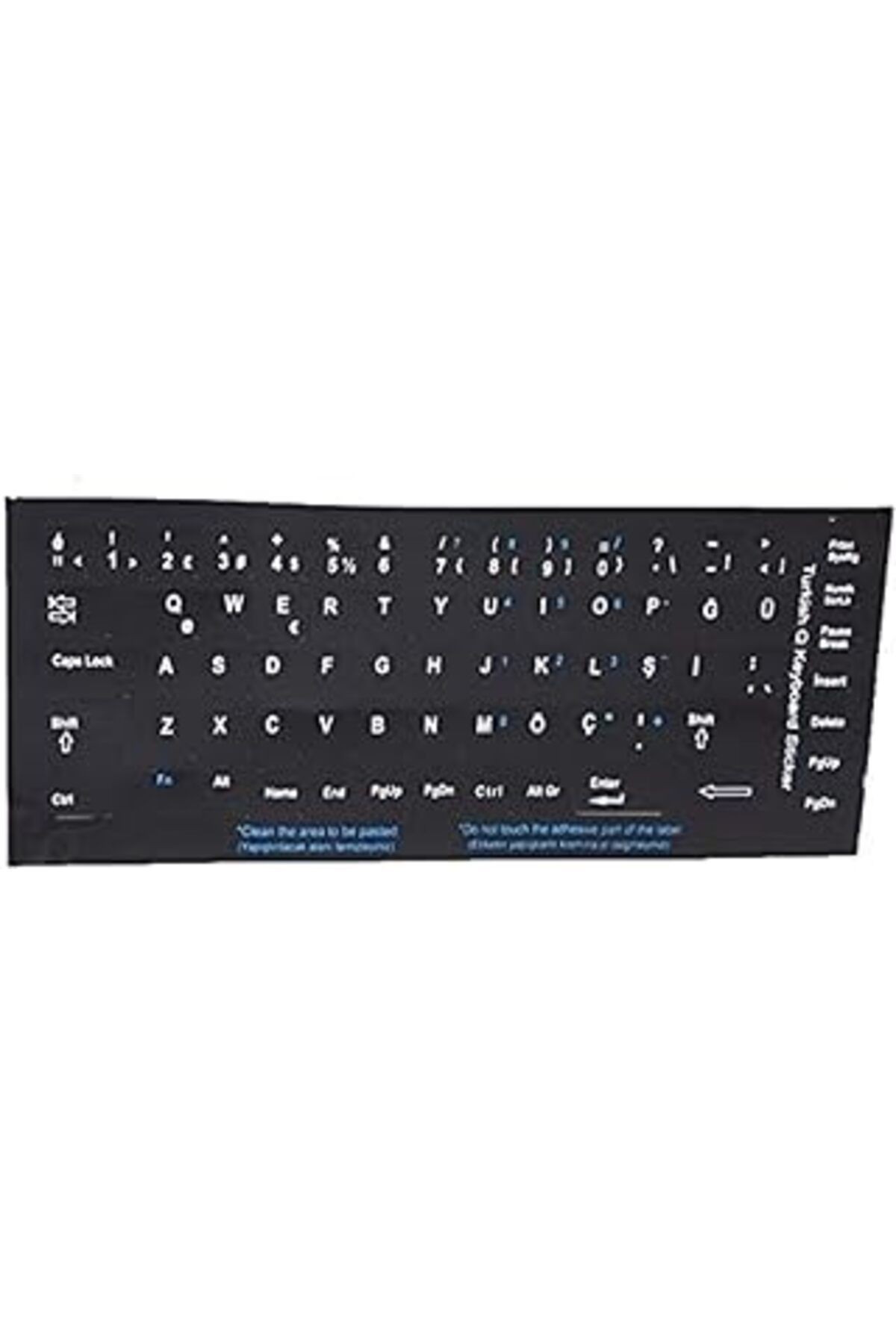 Addison 300161, Türkçe Q Siyah Klavye Stiker