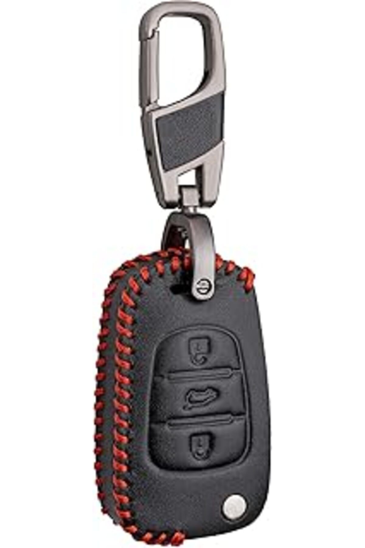 (KİA SPORTAGE, RİO, CEED, SOUL, OPTİMA UYUMLU) Deri Anahtar Kılıfı