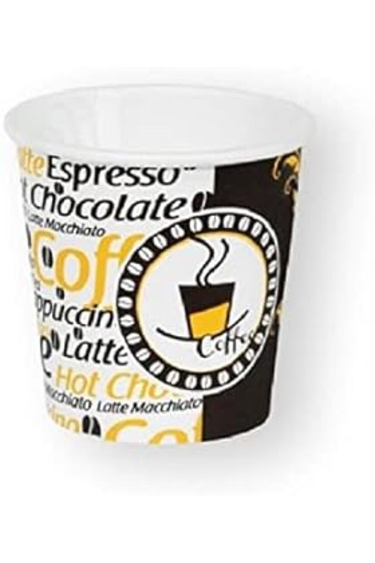 Aygün Excodi Cup - 4 Oz Kullan At Bardak - 100 Ml - 300 Adet Kaliteli Bardak - Türk Kahvesi, Espre