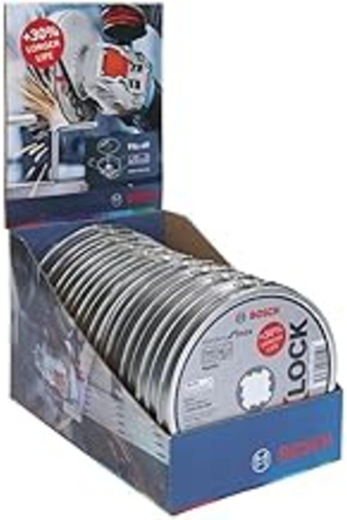 Bosch Professional 10 Adet Düz Kesme Diski Standart (ınox, X-lock Için, Ø115 Mm, Delik Çapı: 22,23
