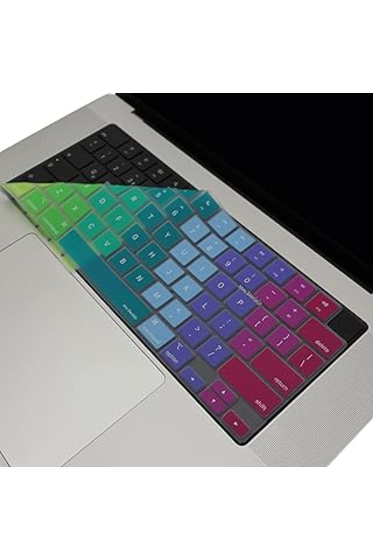 Mcstorey Macbook Air Pro Klavye Koruyucu M1-m2-m3,(US-ABD INGİLİZCE) A2681 A3113, A2941 A3114, A244