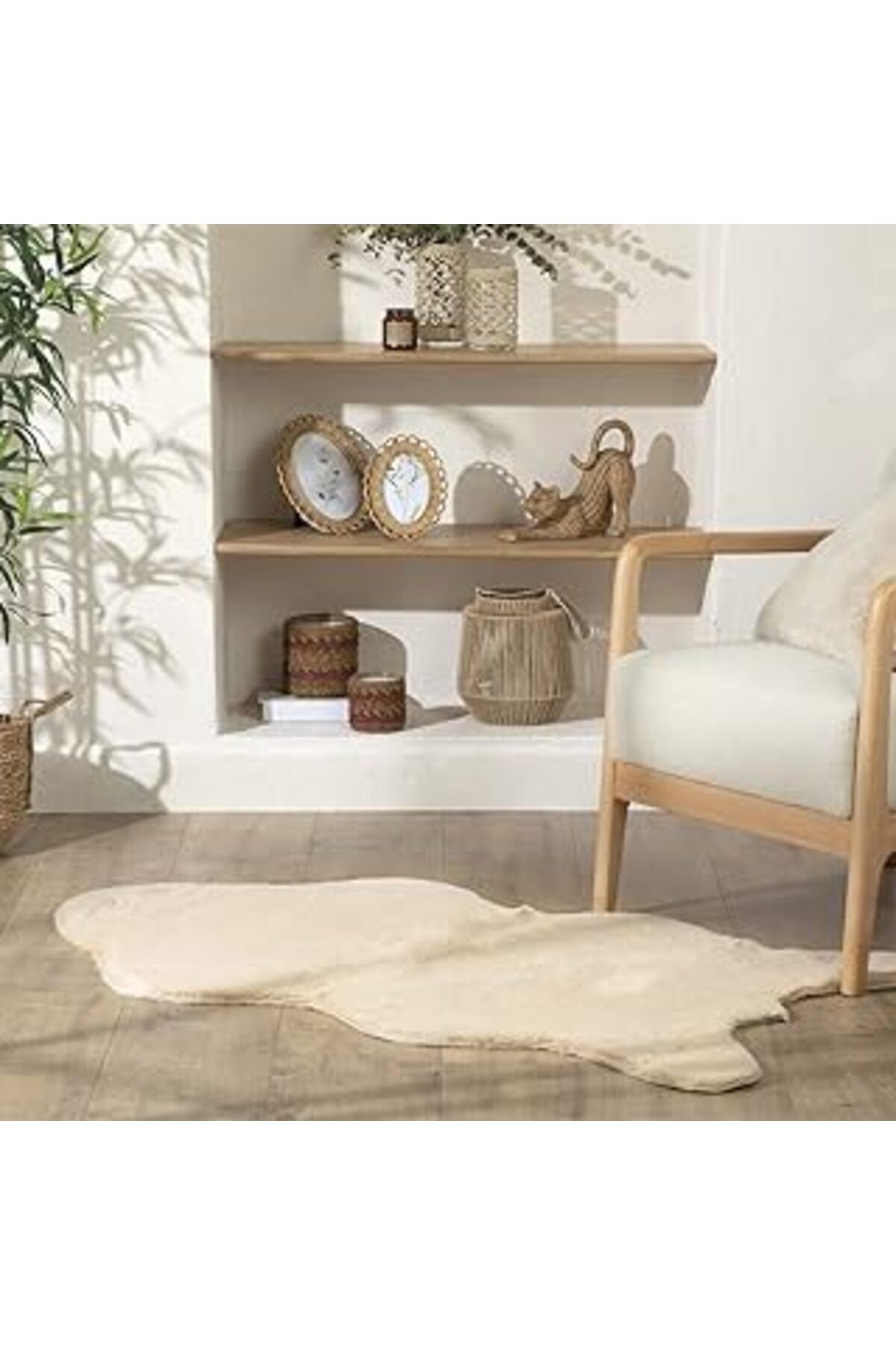 English Home Soft Touch Rabbit Peluş Post Bej