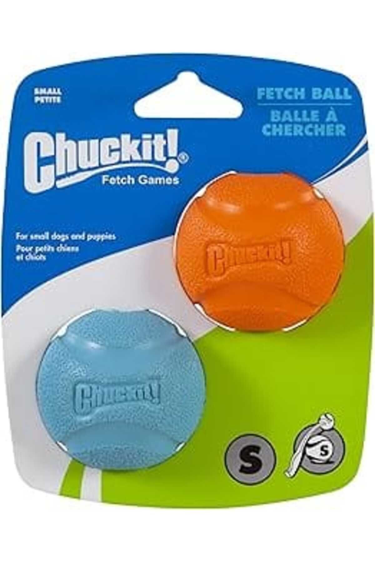 Chuckit! Fetch Ball 2'Li Köpek Oyun Topu (Küçük Boy)