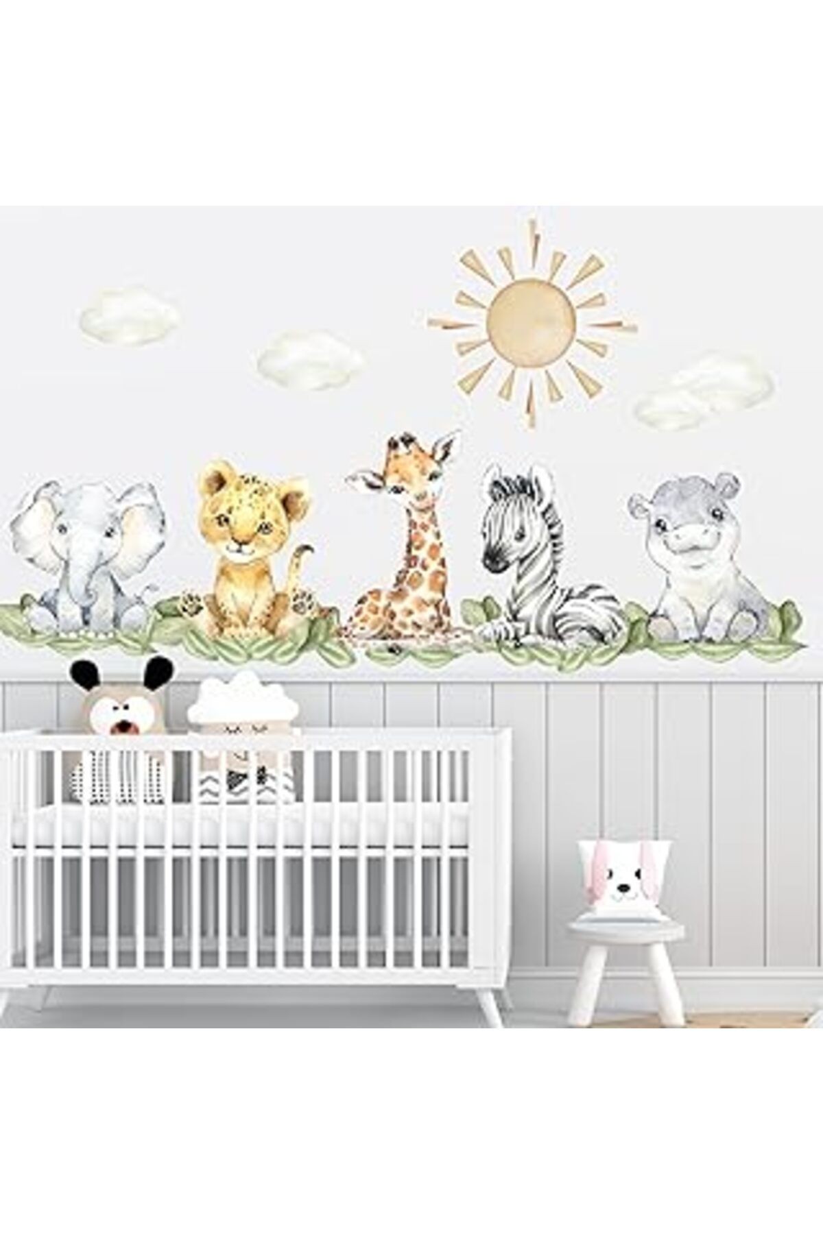 Happy Decals Orman Hayvanları Duvar Etiketi