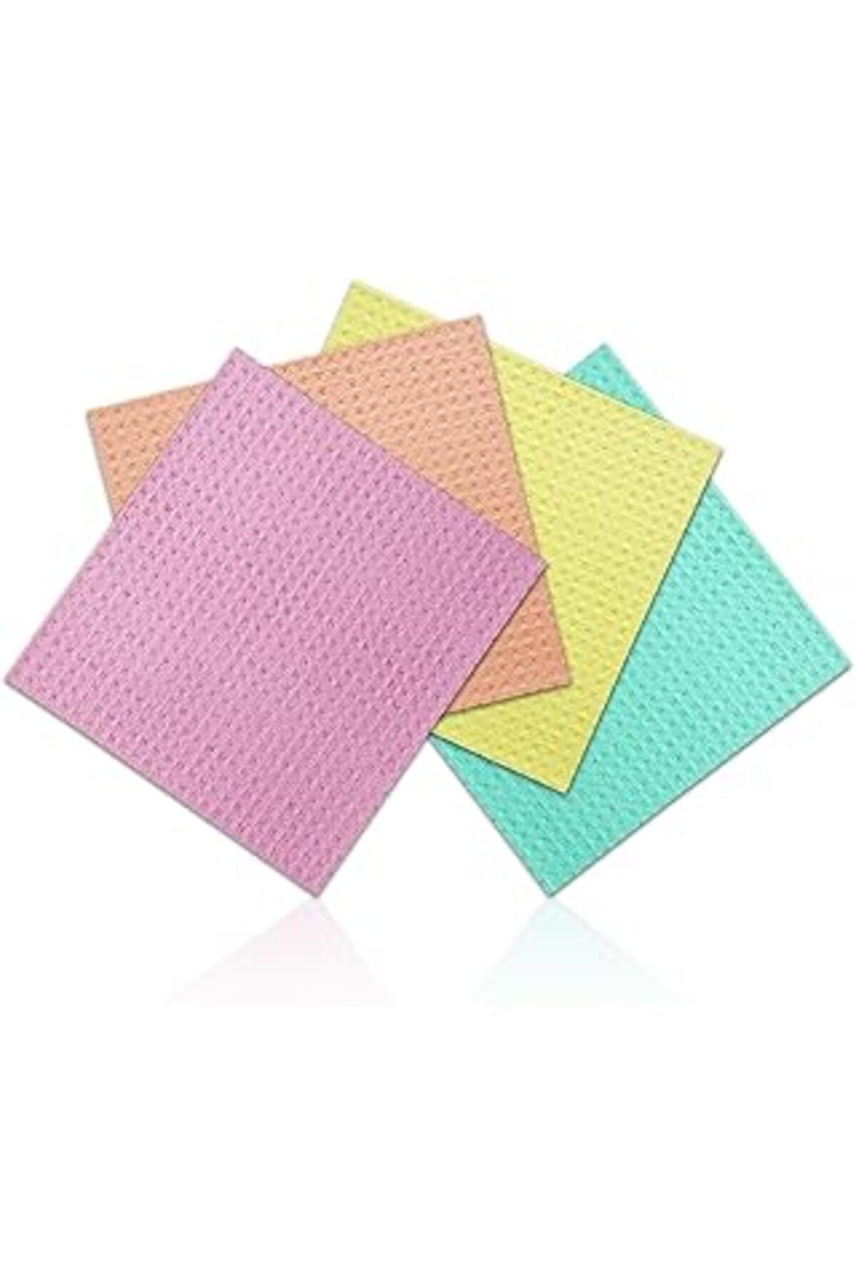 Miclo Cleaning | Mutfak Bezi, Isveç Bulaşık Bezi, Sünger Bez |%100 Pamuk Selüloz | Biyobozunur Doğa
