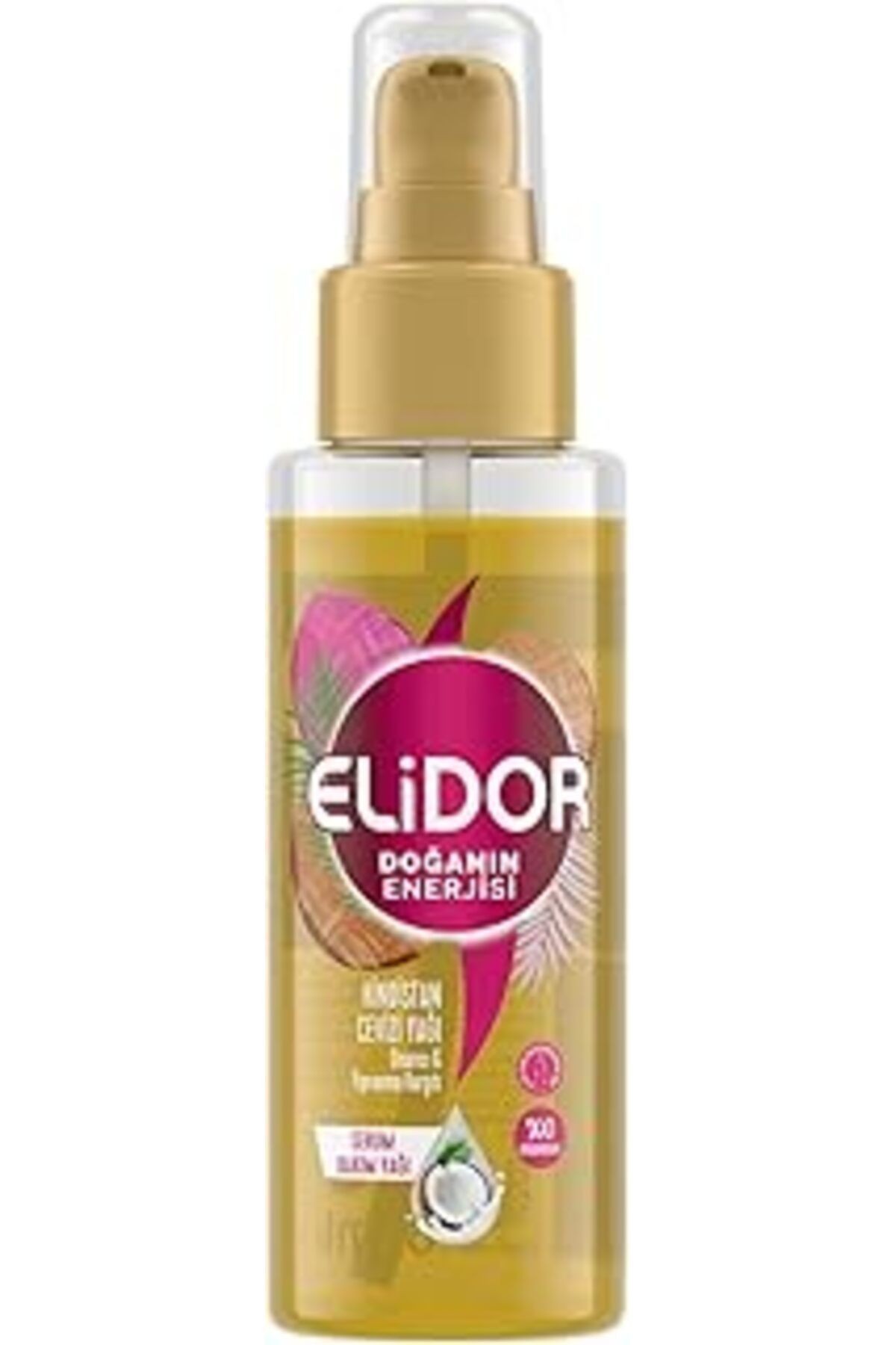 Elidor Güçlü Saç Uçları Için Hindistan Cevizi Saç Yağı 1 Paket (1 X 80 ML)