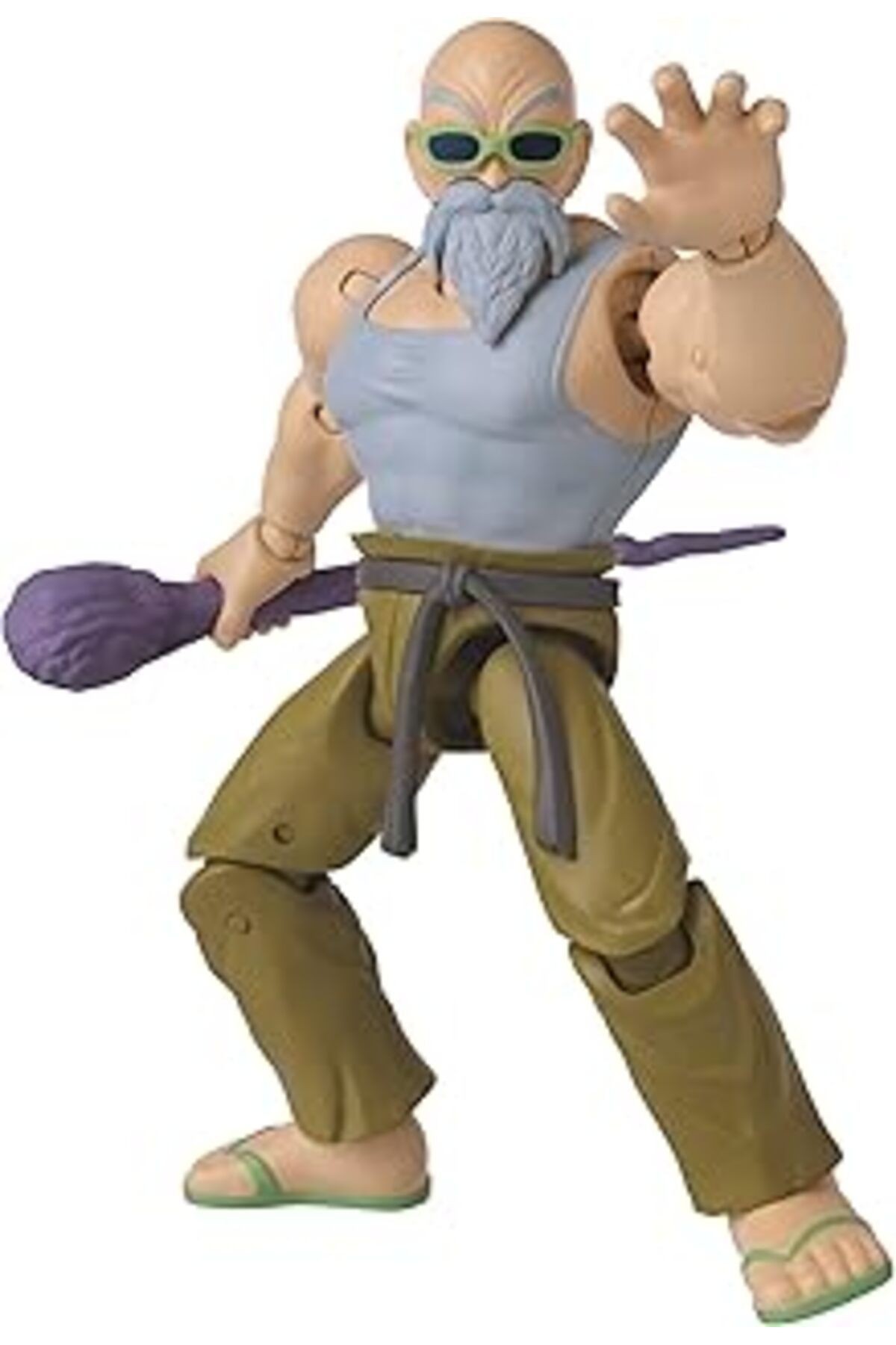 Bandai 16 Cm Dragon Ball Mutenroshi Poz Verilebilir Figür, Dragon Stars Serisi