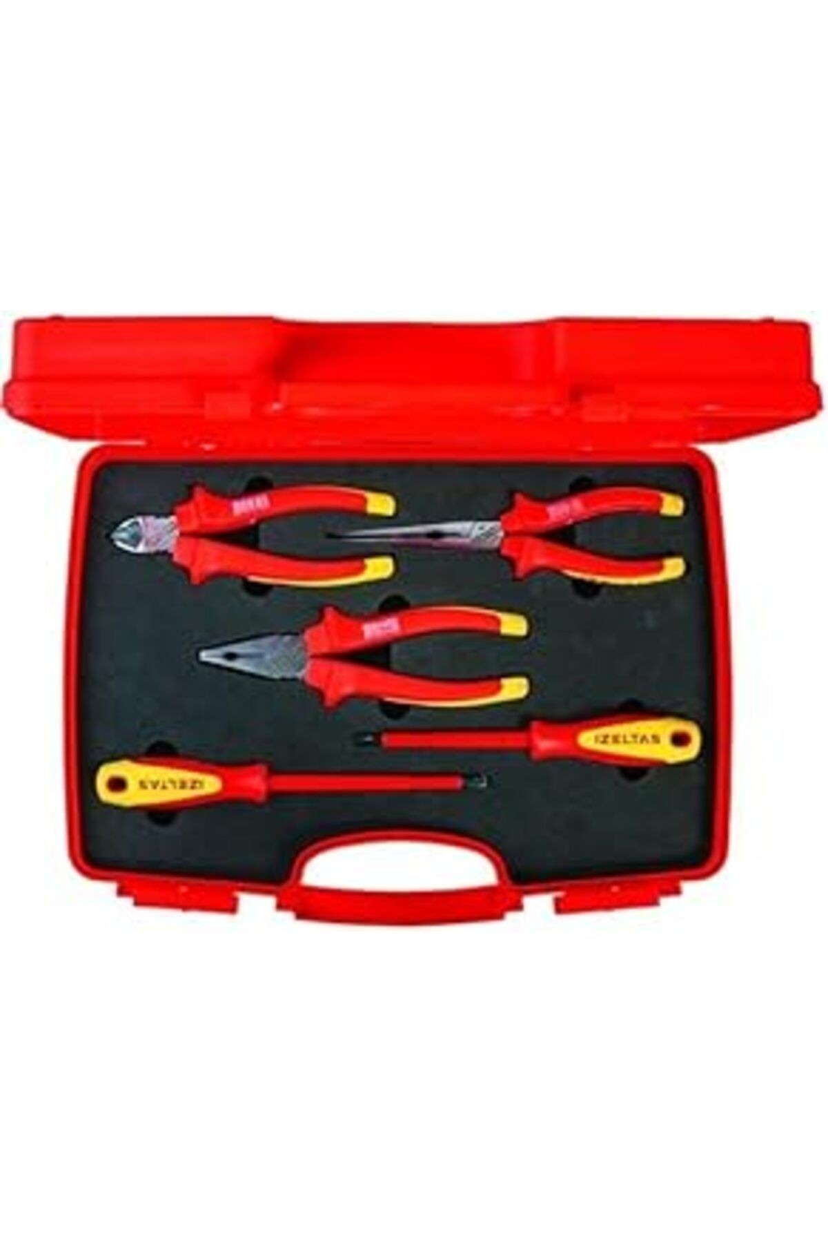 Izeltas Izeltaş 8795006005 1000v Izoleli Elektrikçi Set 5 Parça Vde