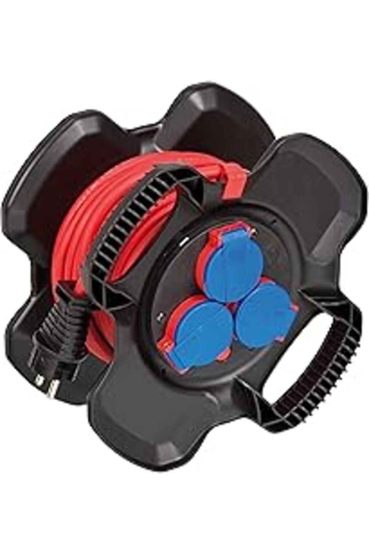 Brennenstuhl Kauçuk Kablo Makarası X-gum Ip44 / Kauçuk Şantiye Için Kablo Makarası (10 M, Dış Mekan